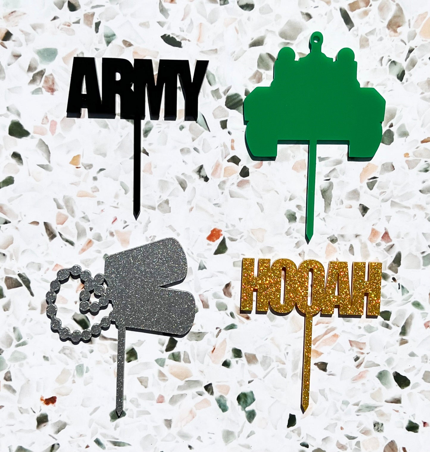 Army Cupcake Toppers, Army Cake Topper, Army Party Decorations, Army Going Away Party, Army Party Supplies, Army Birthday Party, Army Mom