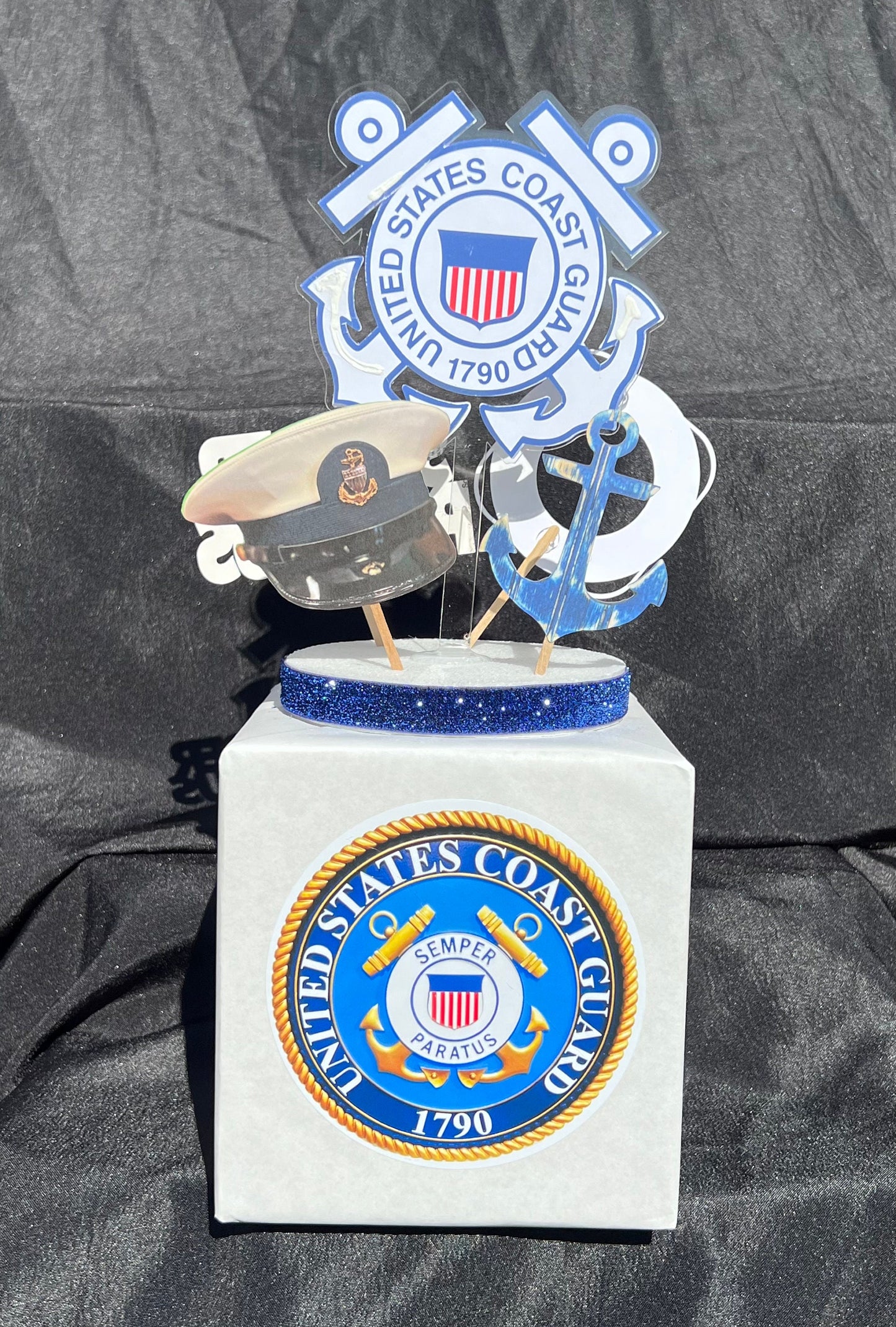 Coast Guard party decorations, Coast guard gifts, Coast guard retirement, USCG plaque, uscg senior chief, USCG gift, USCG chief