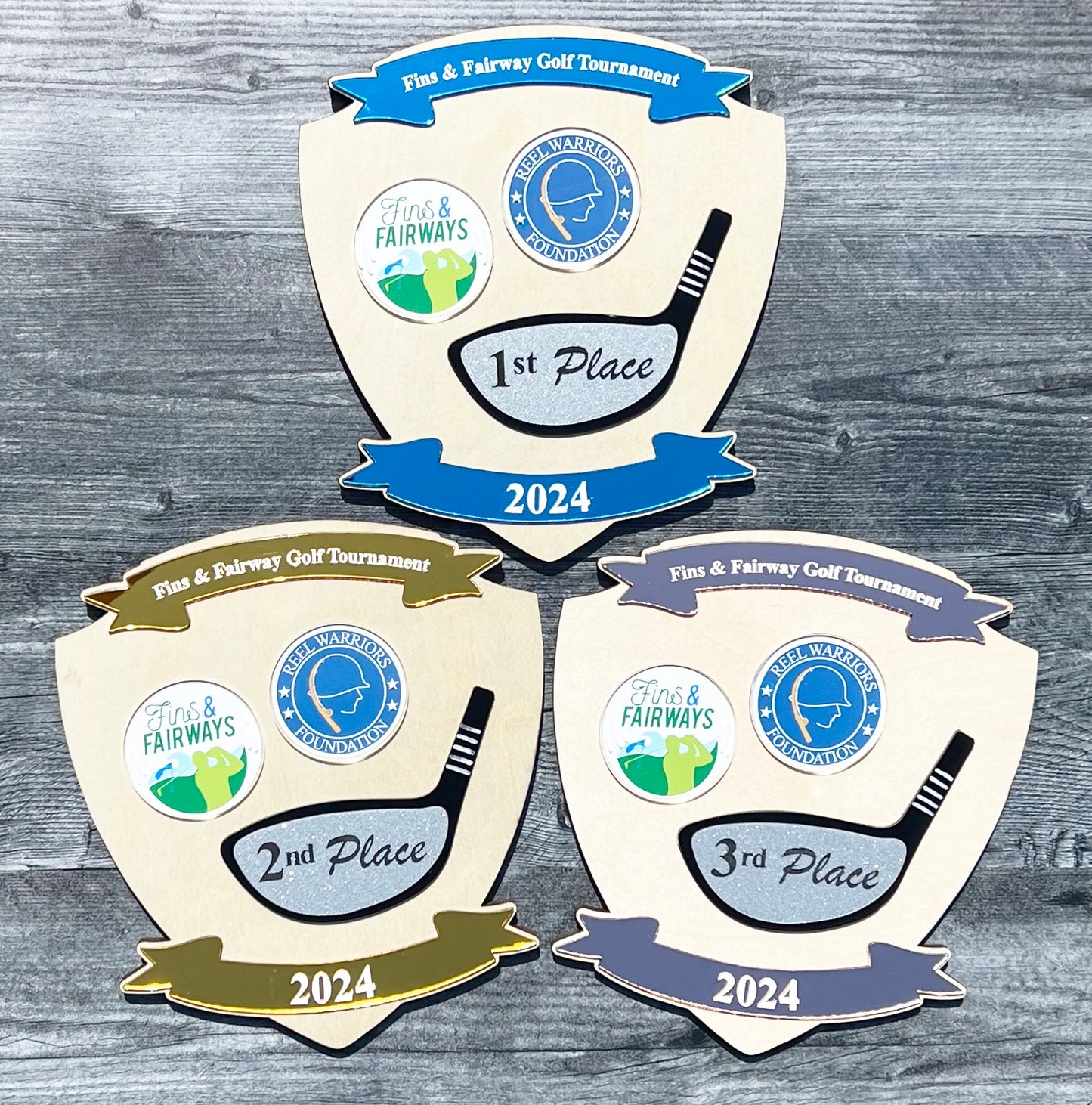 Golf tournament plaques, Golf tournament gift, Golf Awards, Golf trophy, Winner trophy, Winner plaque, Golf sign, Military Plaques