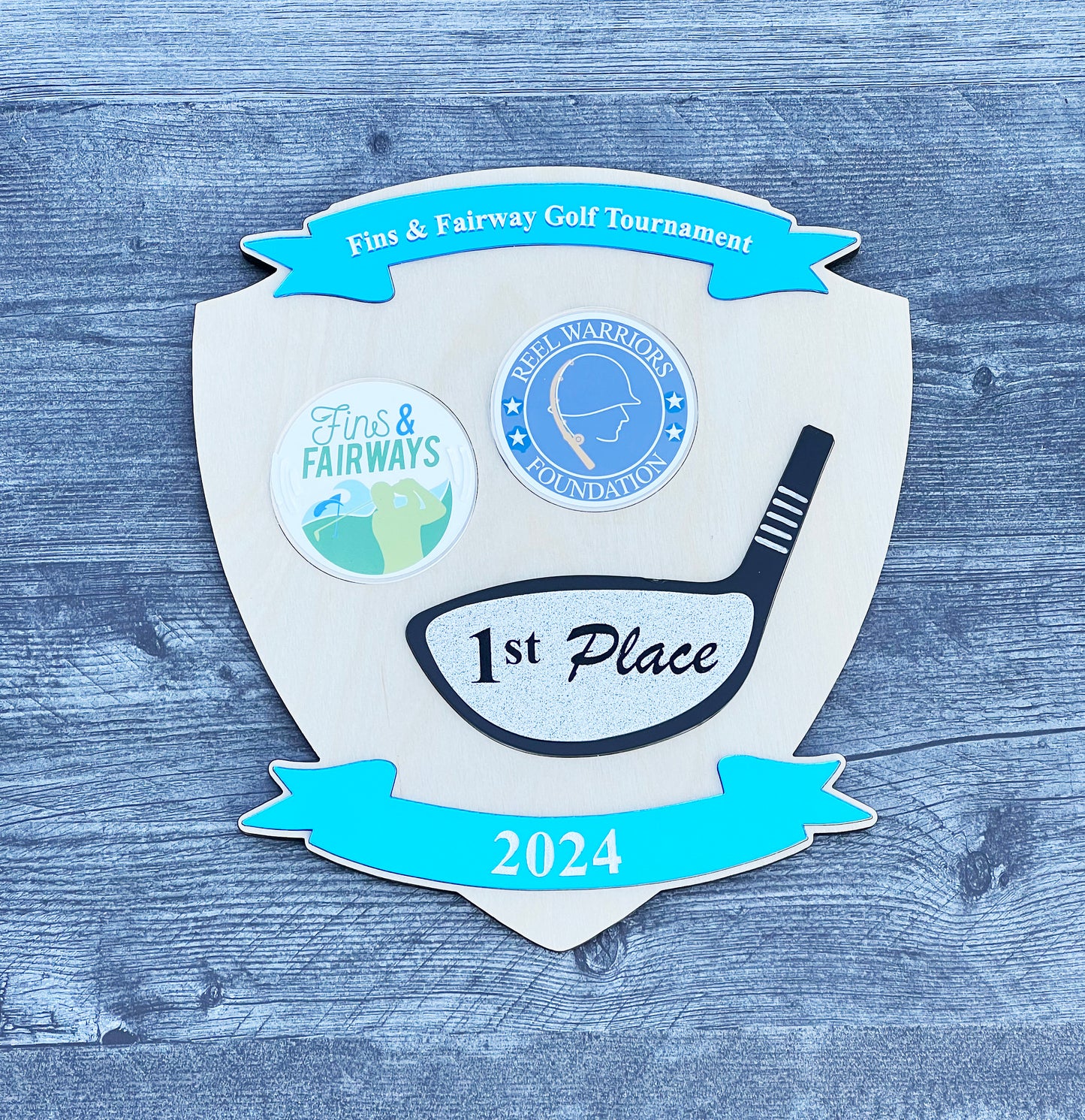 Golf tournament plaques, Golf tournament gift, Golf Awards, Golf trophy, Winner trophy, Winner plaque, Golf sign, Military Plaques