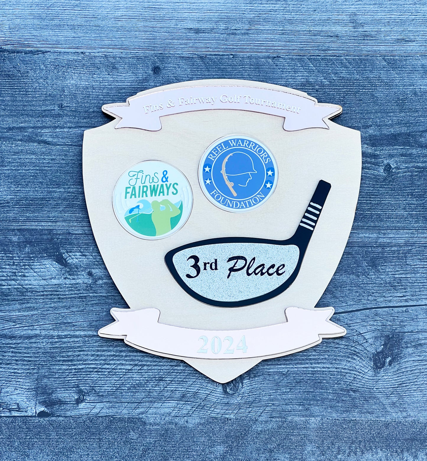 Golf tournament plaques, Golf tournament gift, Golf Awards, Golf trophy, Winner trophy, Winner plaque, Golf sign, Military Plaques