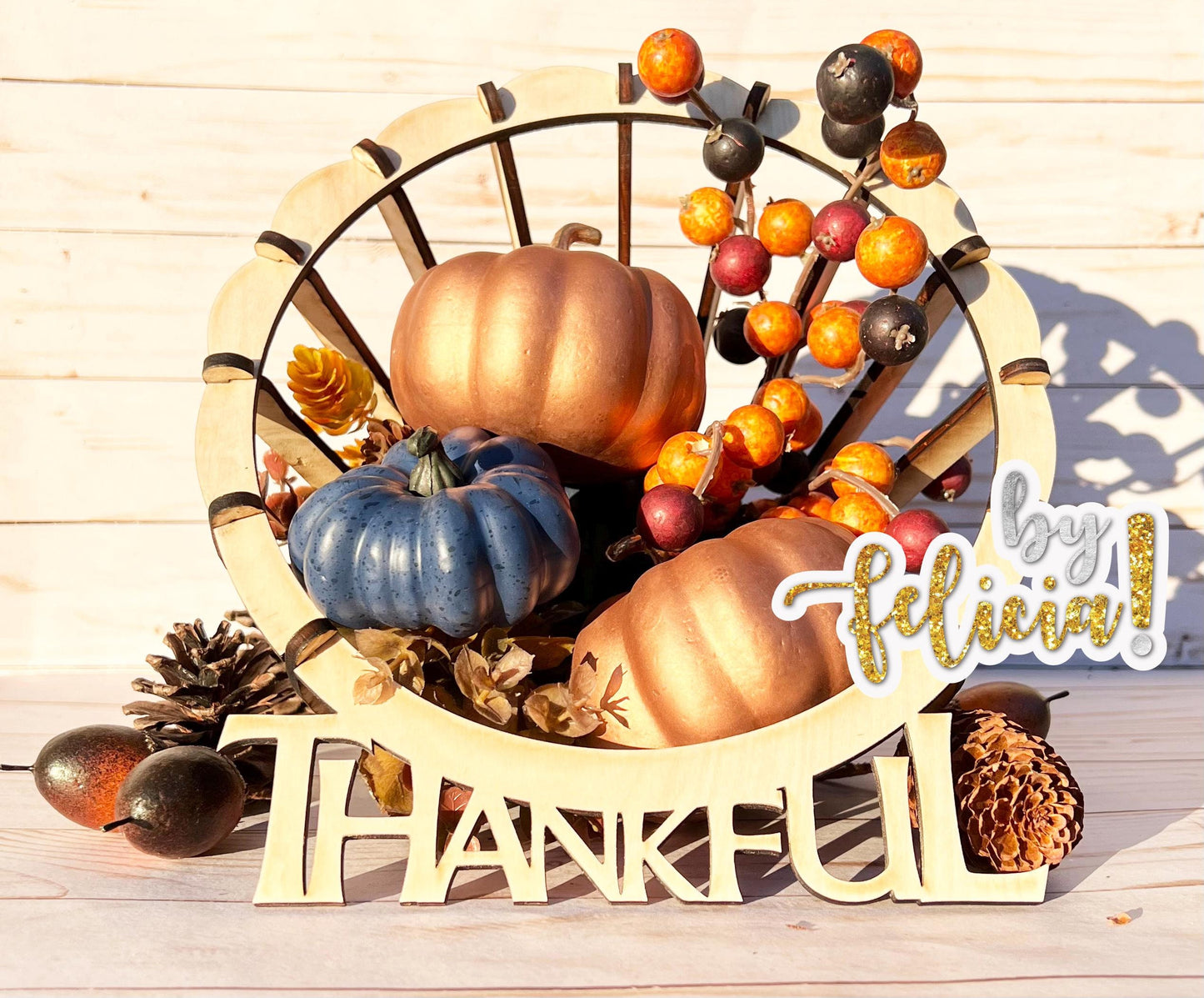Thanksgiving Cornucopia décor, Thanksgiving Décor, Thanksgiving centerpiece, Thanksgiving table décor, Cornucopia Basket, Thankful Décor