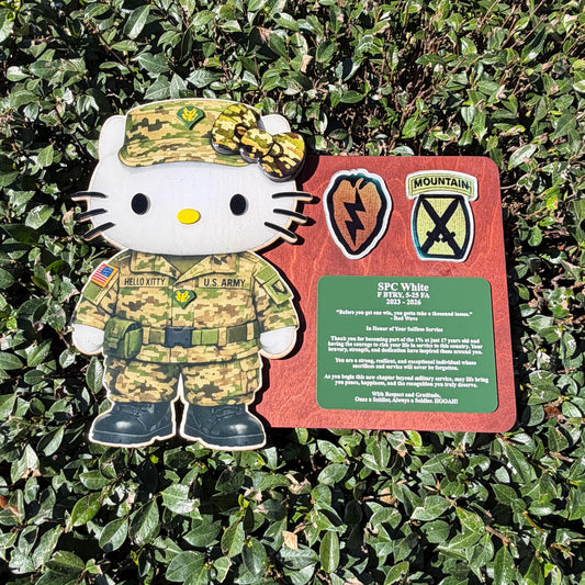 Army Plaque custom, Army Retirement gifts, Army retired plaque, Custom Army gift, Military Retirement Gifts army, Army veteran plaque gift