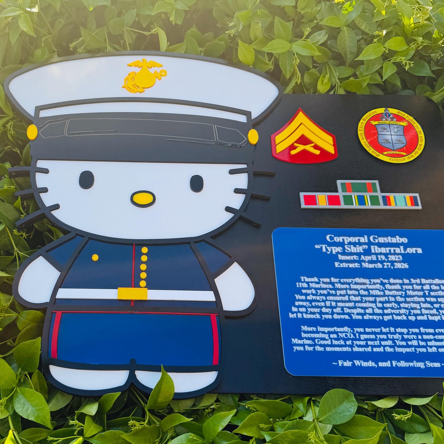 Marine corps plaques, Marine Corps retirement gift,  marine corps gift, USMC plaque, Marine retirement, Marine retired, USMC License #286-23