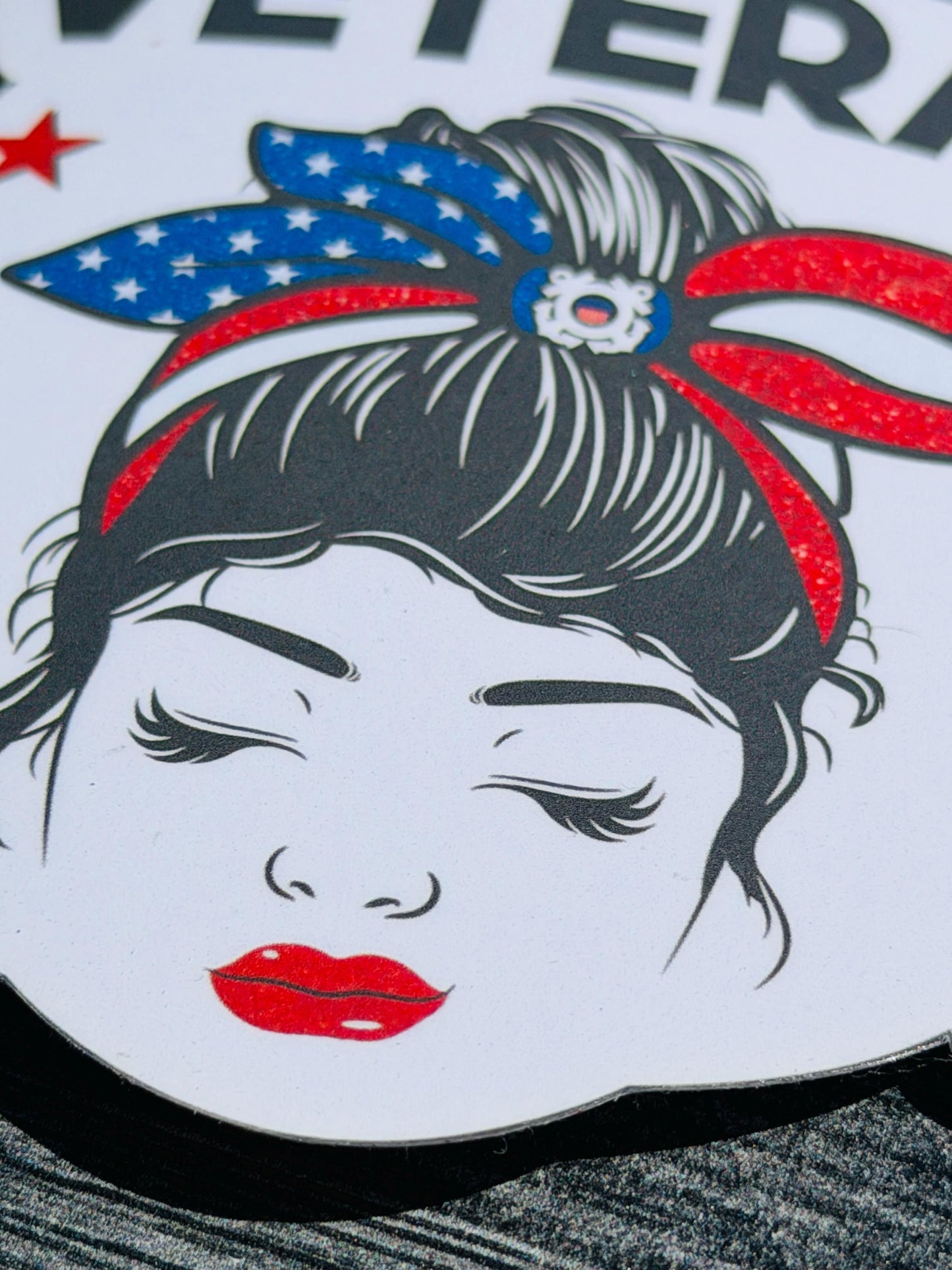 Coast Guard veteran decal, U.S. Coast Guard Anchors Sticker - Decal - American Made - UV Protected - 1790 logo semper paratus, Woman Veteran