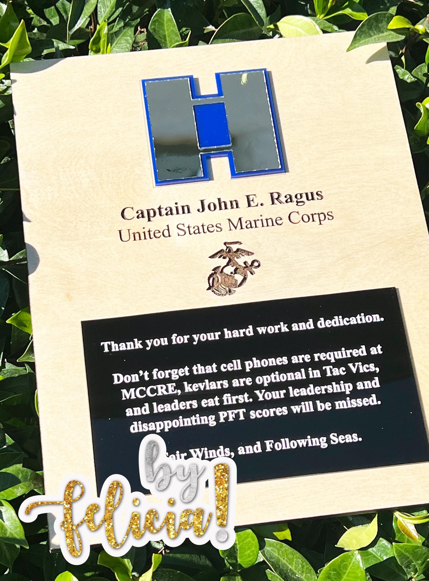 Marine corps plaques, Marine Corps retirement gift,  marine corps gift, USMC plaque, Marine retirement, Marine retired, USMC License #286-23