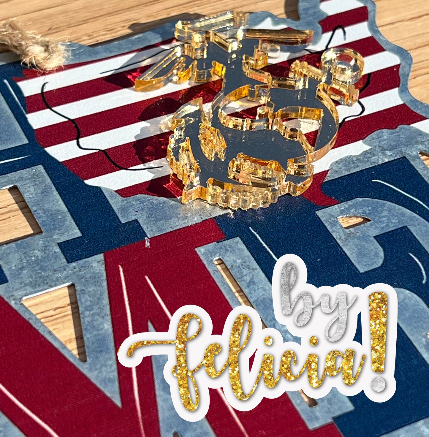 Marine Corps Ornament | EgA | USMC Ornament | Marine Corps Gifts | USMC Gifts | Military Ornament | USMC License #286-23