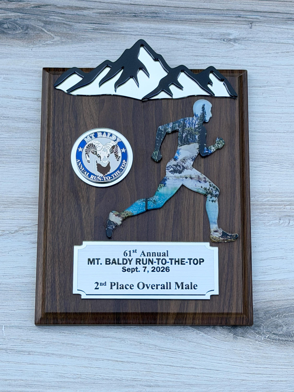 Runner Trophy, Runner award custom , Custum award trophy, Race award plaque, Award plaque custom, Awards and trophies, 1st place award