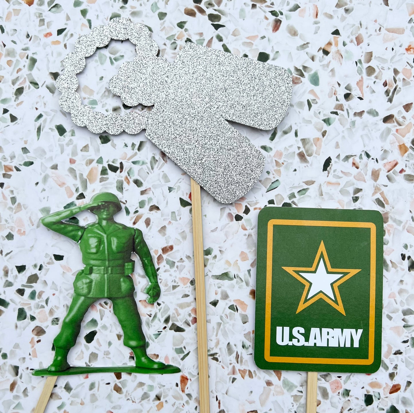 Army Party Decorations, Army Boot Camp Graduation, Army Party Supplies, Army Centerpiece, Army