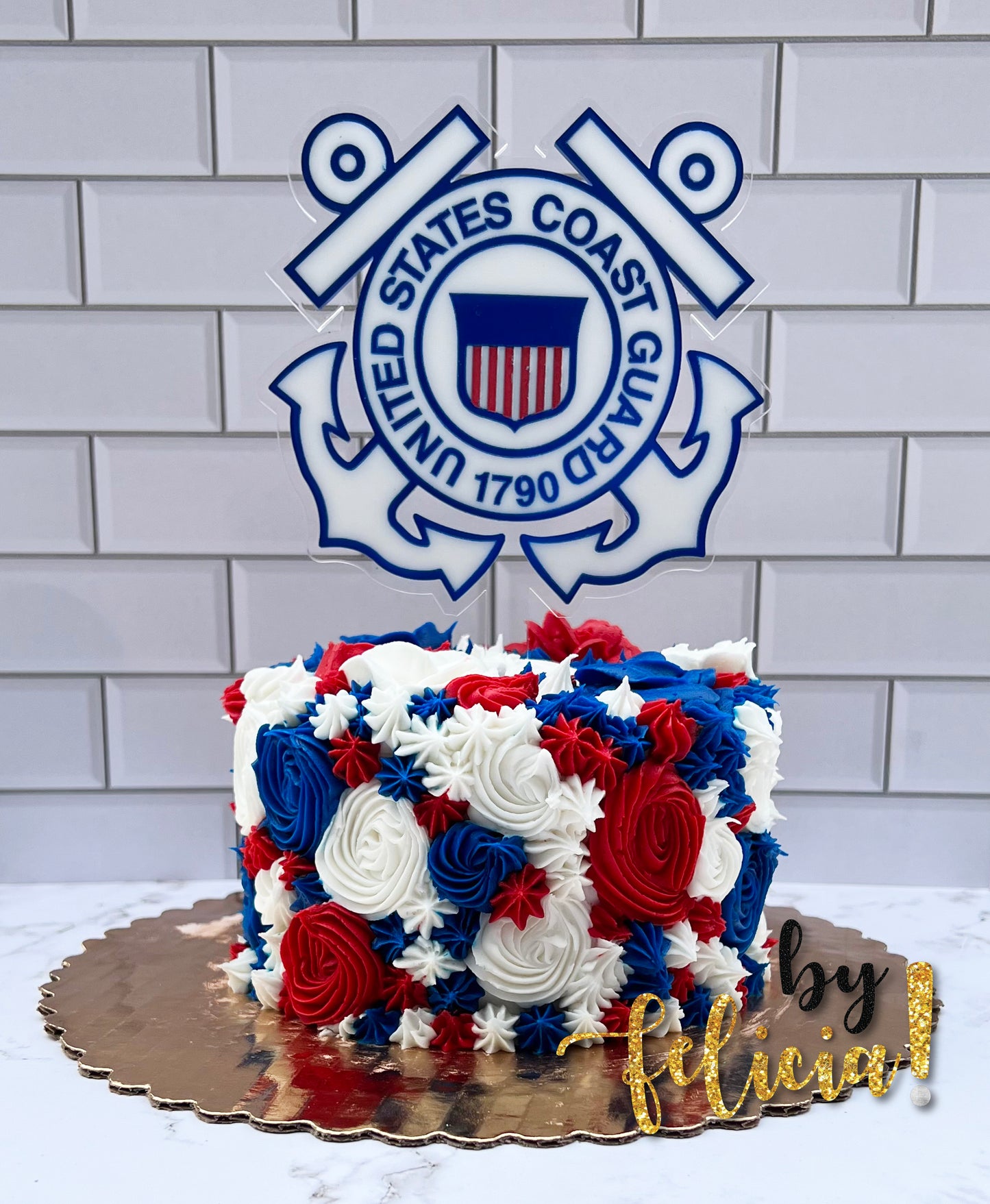 Coast Guard cake topper, Coast Guard cake ideas, Coast Guard party decorations, Coast Guard retirement party, Coast Guard party ideas