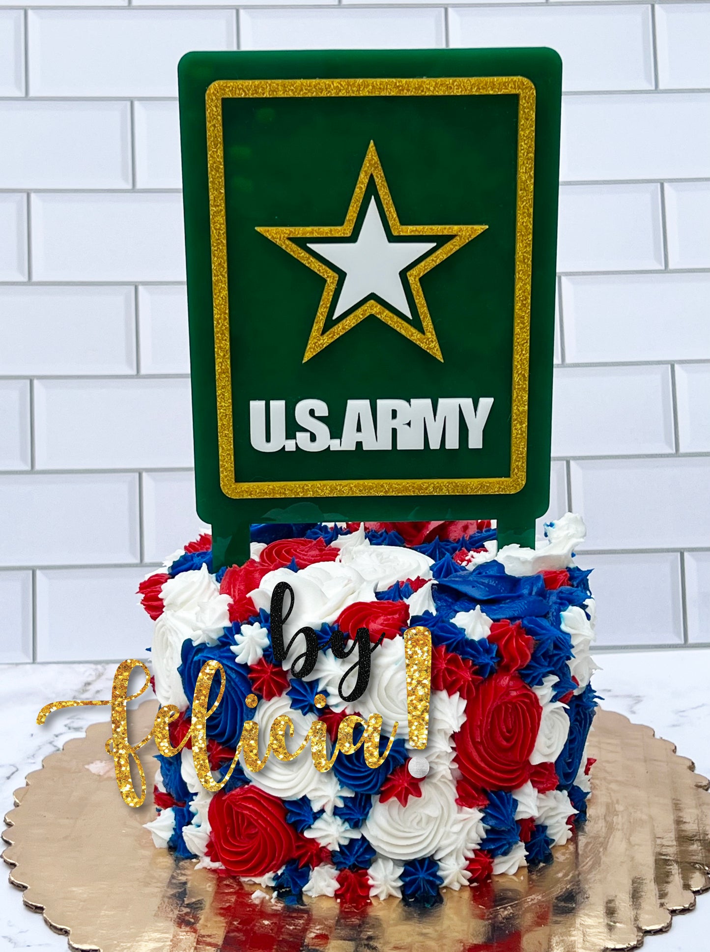 Army Cake Topper, Army cupcake topper, Army party decoration, Army going away party, Army centerpiece, Army graduation, Army party favor