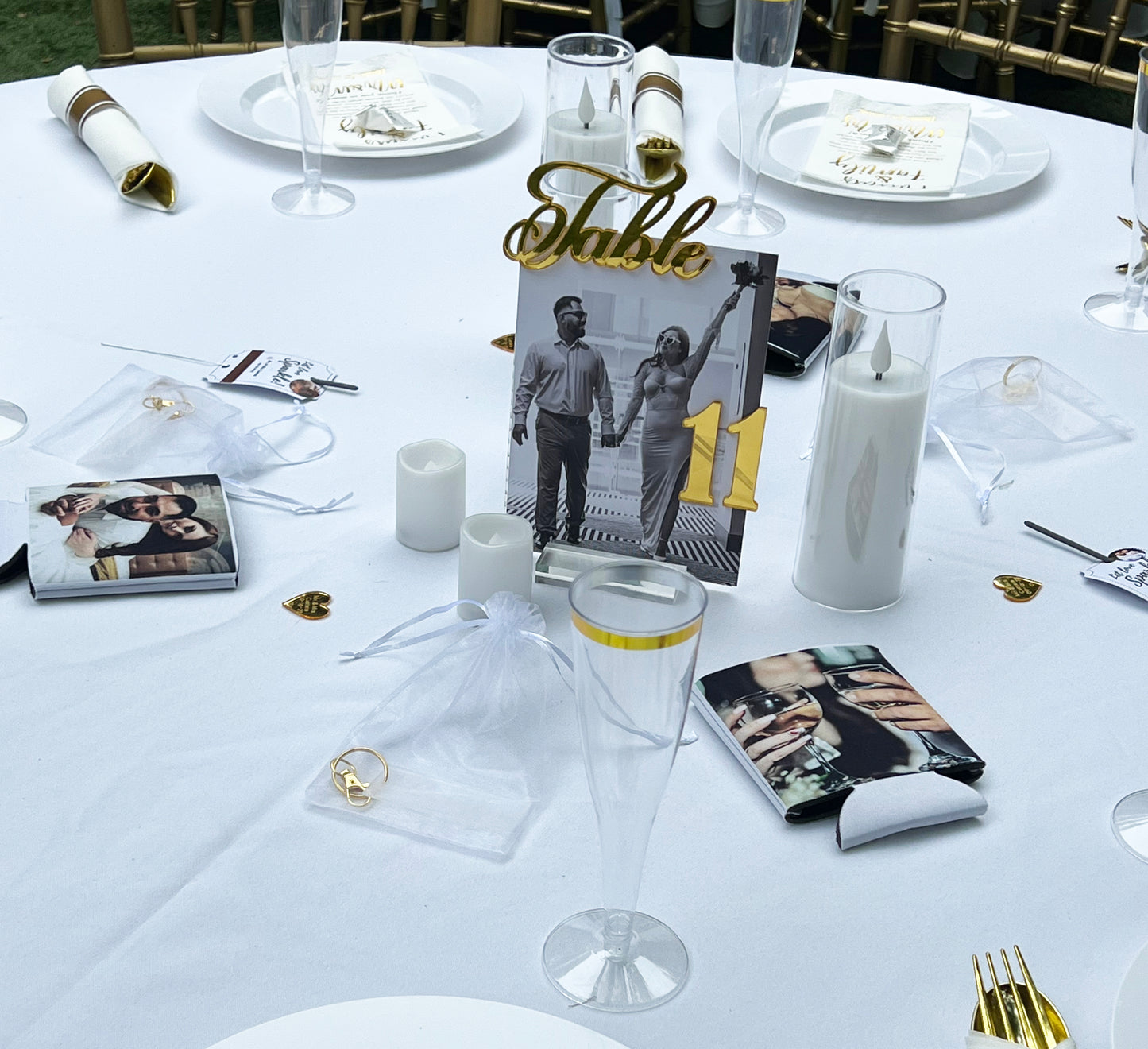 Wedding Table Numbers - One-of-a-Kind Table Numbers