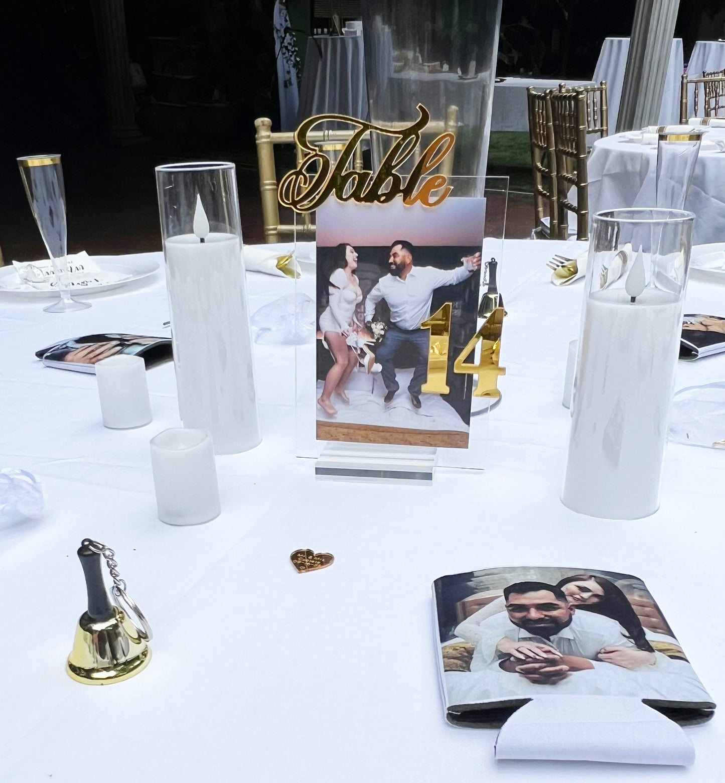 Wedding Table Numbers - One-of-a-Kind Table Numbers