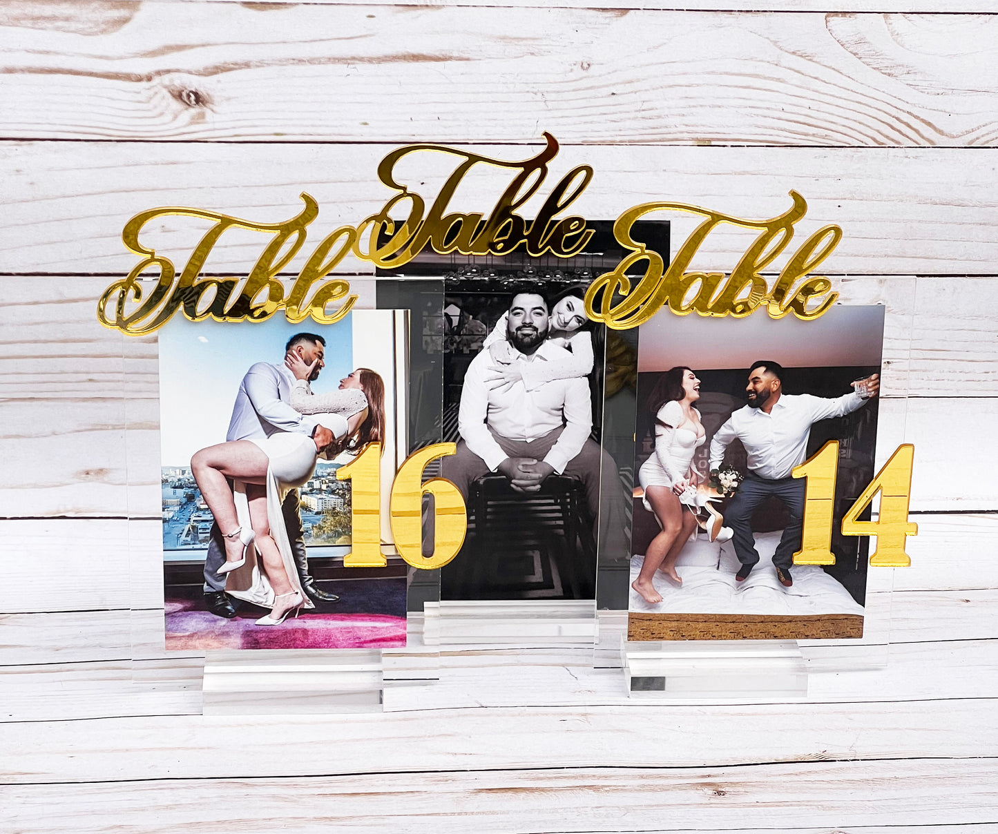 Wedding Table Numbers - One-of-a-Kind Table Numbers