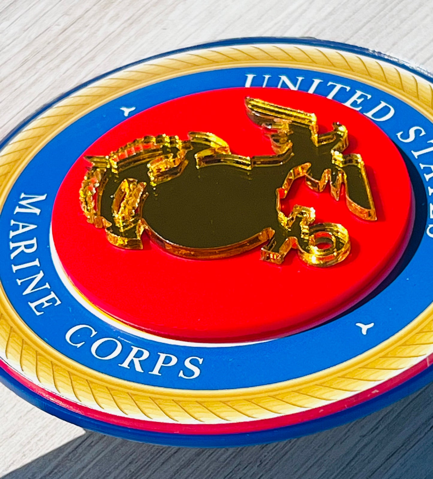 Marine Corps Cake Topper | Marine Corps cake ideas | USMC Cake Topper | Marine Corps Birthday cake | Marines Party Supplies | Marine Corps Ball cake | Hobbyist LICENSE #21175