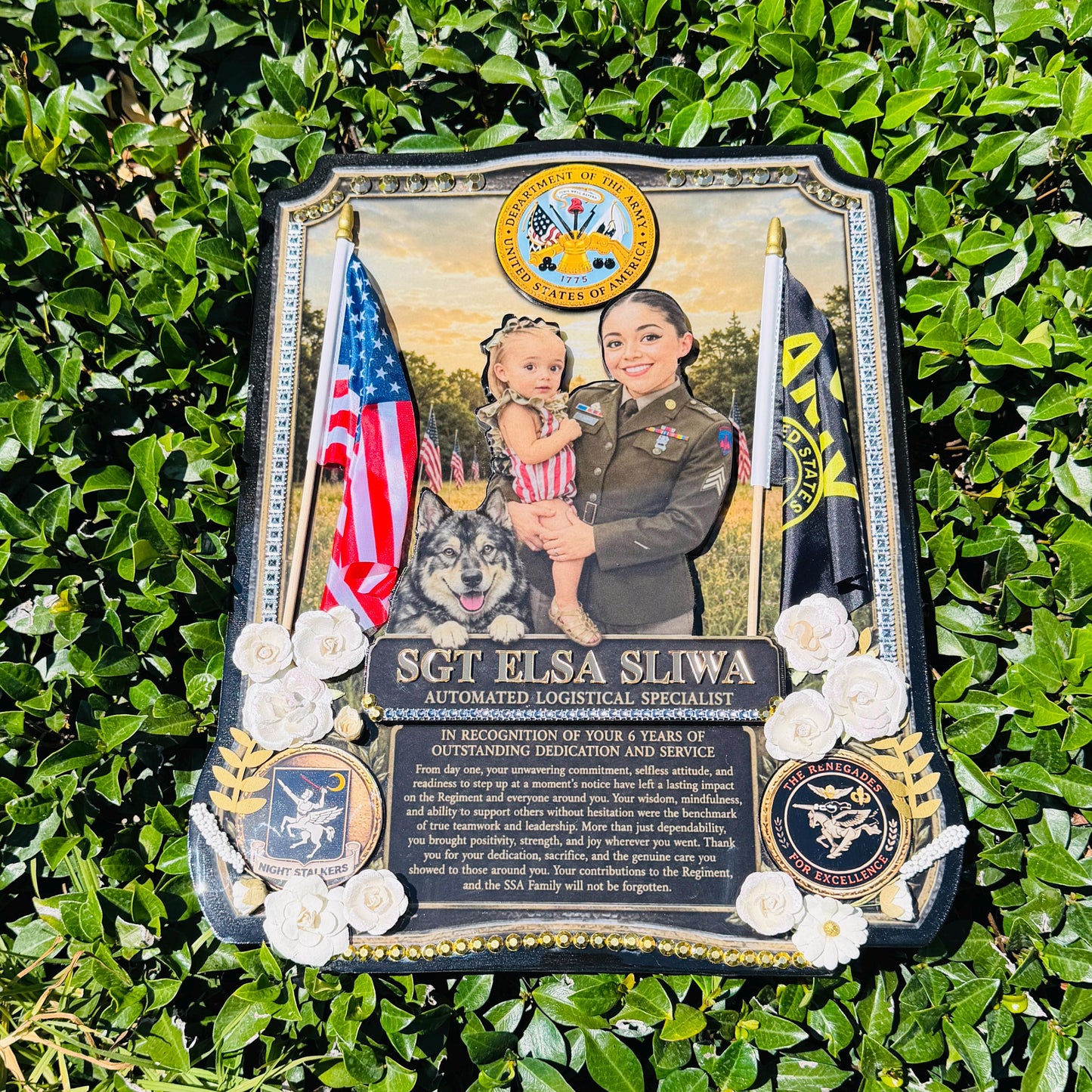 Custom Plaque Order