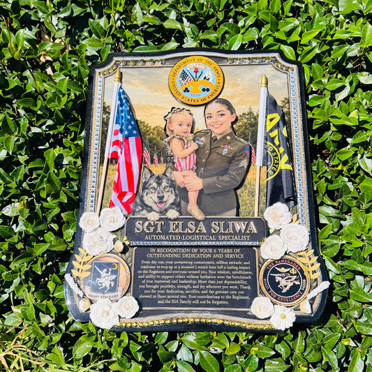 Army Plaque custom, Army Retirement gifts, Army retired plaque, Custom Army gift, Military Retirement Gifts army, Army veteran plaque gift