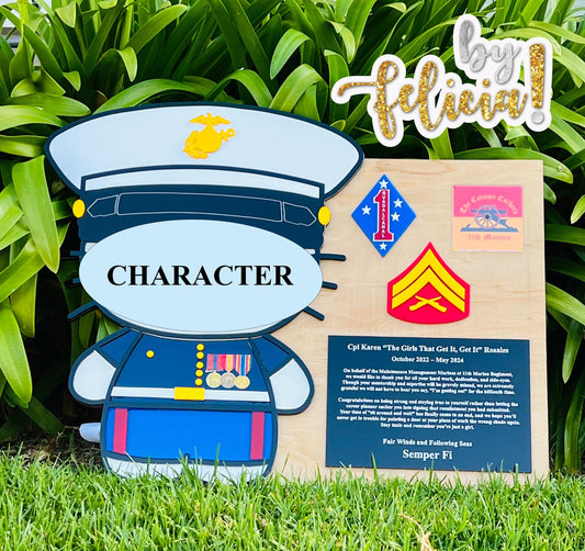 CUSTOM plaque, Rush Charge
