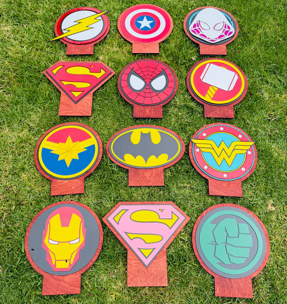 Super hero wall art, Super hero wall decor, super hero signgae, Kids super hero gifts, Super hero party decor,  super hero party supplies