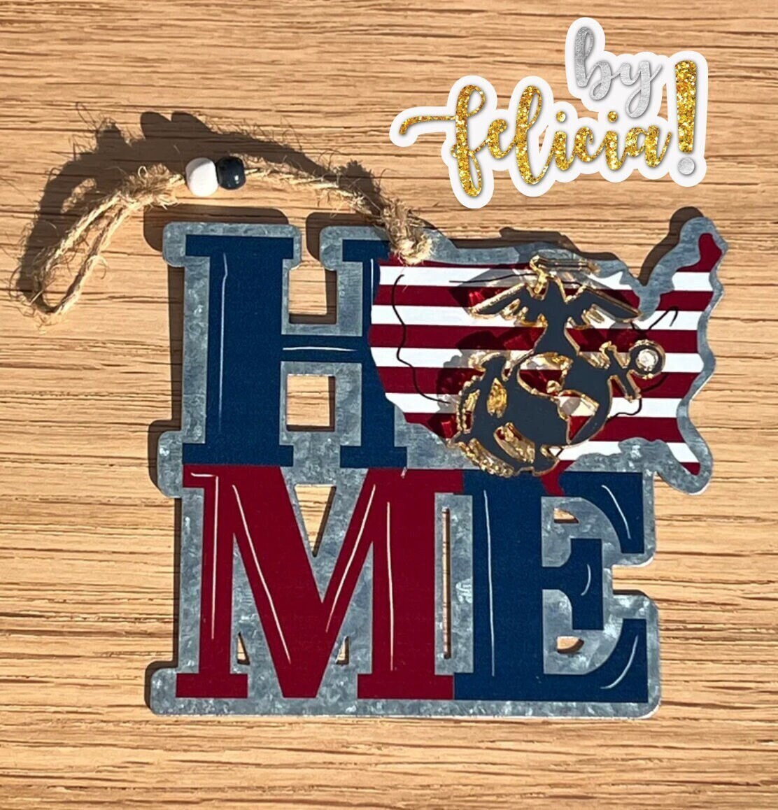 Marine Corps Ornament | EgA | USMC Ornament | Marine Corps Gifts | USMC Gifts | Military Ornament | USMC License #286-23