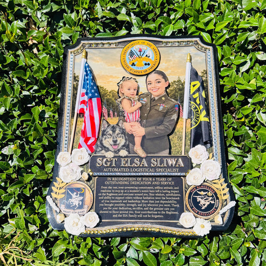 Army Plaque custom, Army Retirement gifts, Army retired plaque, Custom Army gift, Military Retirement Gifts army, Army veteran plaque gift