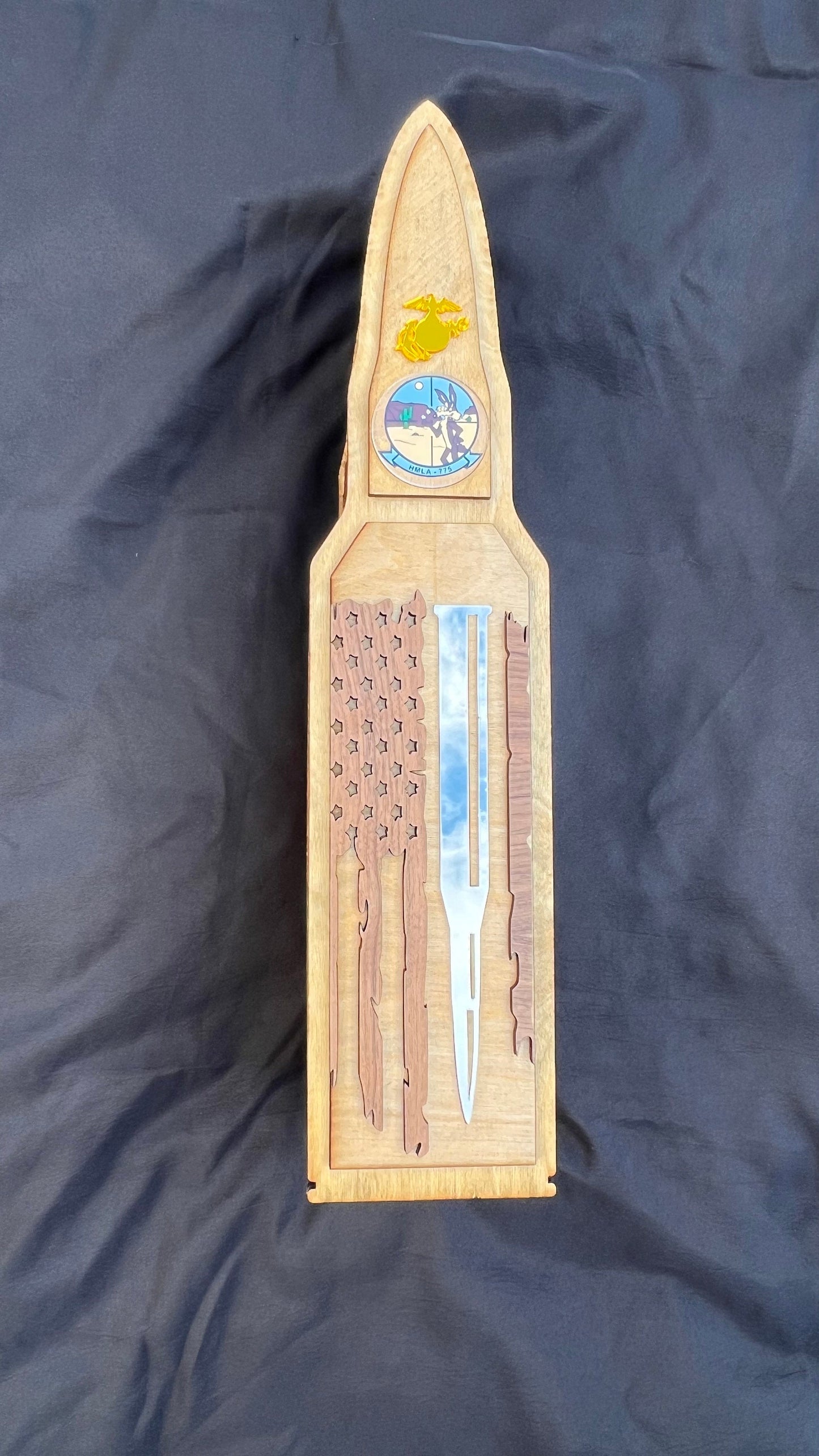Bullet Liquor Box | Marine Corps Gifts | Navy Gifts | Army Gifts | Air Force Gifts | Coast Guard Gift | Military Gifts