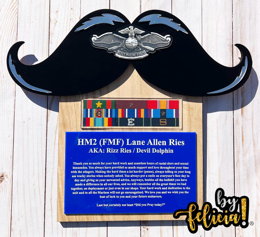 Marine corps plaques, Marine Corps retirement gift,  marine corps gift, USMC plaque, Marine retirement, Marine retired, USMC License #286-23