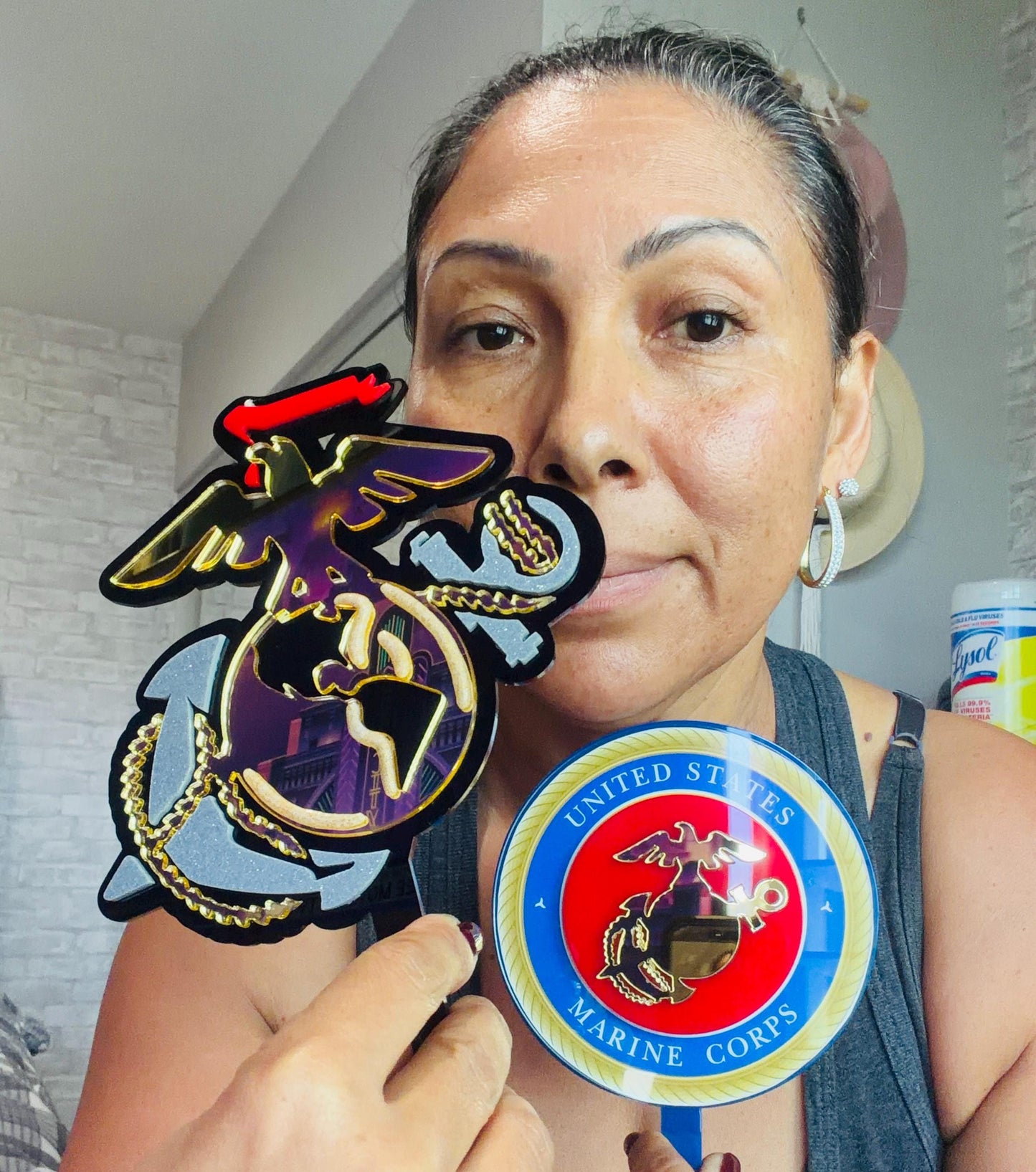 Marine Corps Cake Topper | USMC Cake Topper | Marine Corps Birthday | Marines Party Supplies | Marine Corps Ball | USMC License #286-23