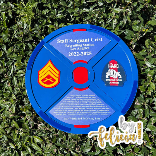 Marine corps plaques, Marine Corps retirement gift,  marine corps gift, USMC plaque, Marine retirement, Marine retired, USMC License #286-23