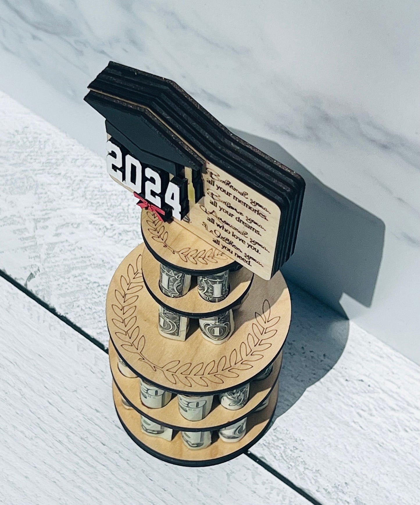 Graduation Money Cake: Customizable Class of 2025 Gift