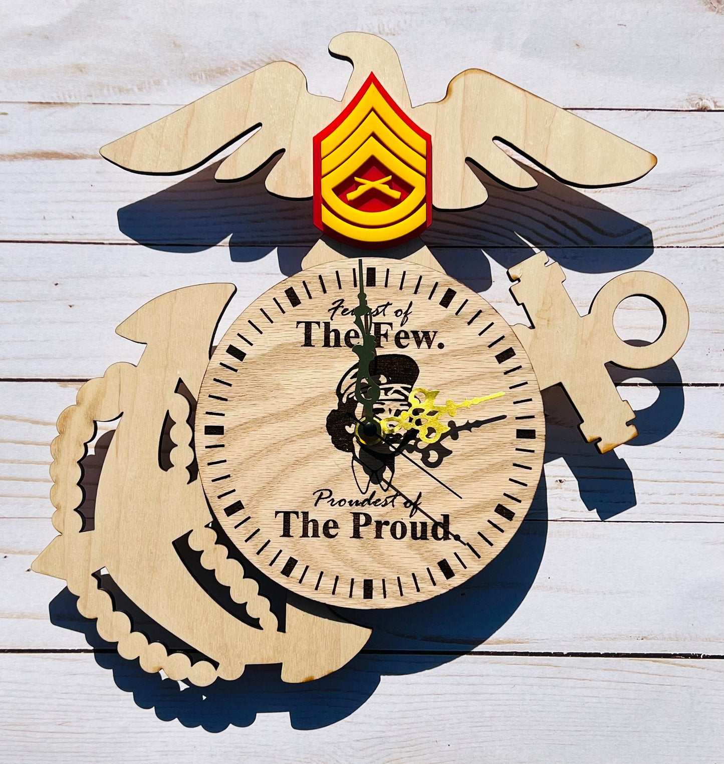 Marine Retirement Gift, Marine Corps gifts, USMC clock, UsMc retirement gift, USMC retirement party, Marine Corps, USMC License #286-23