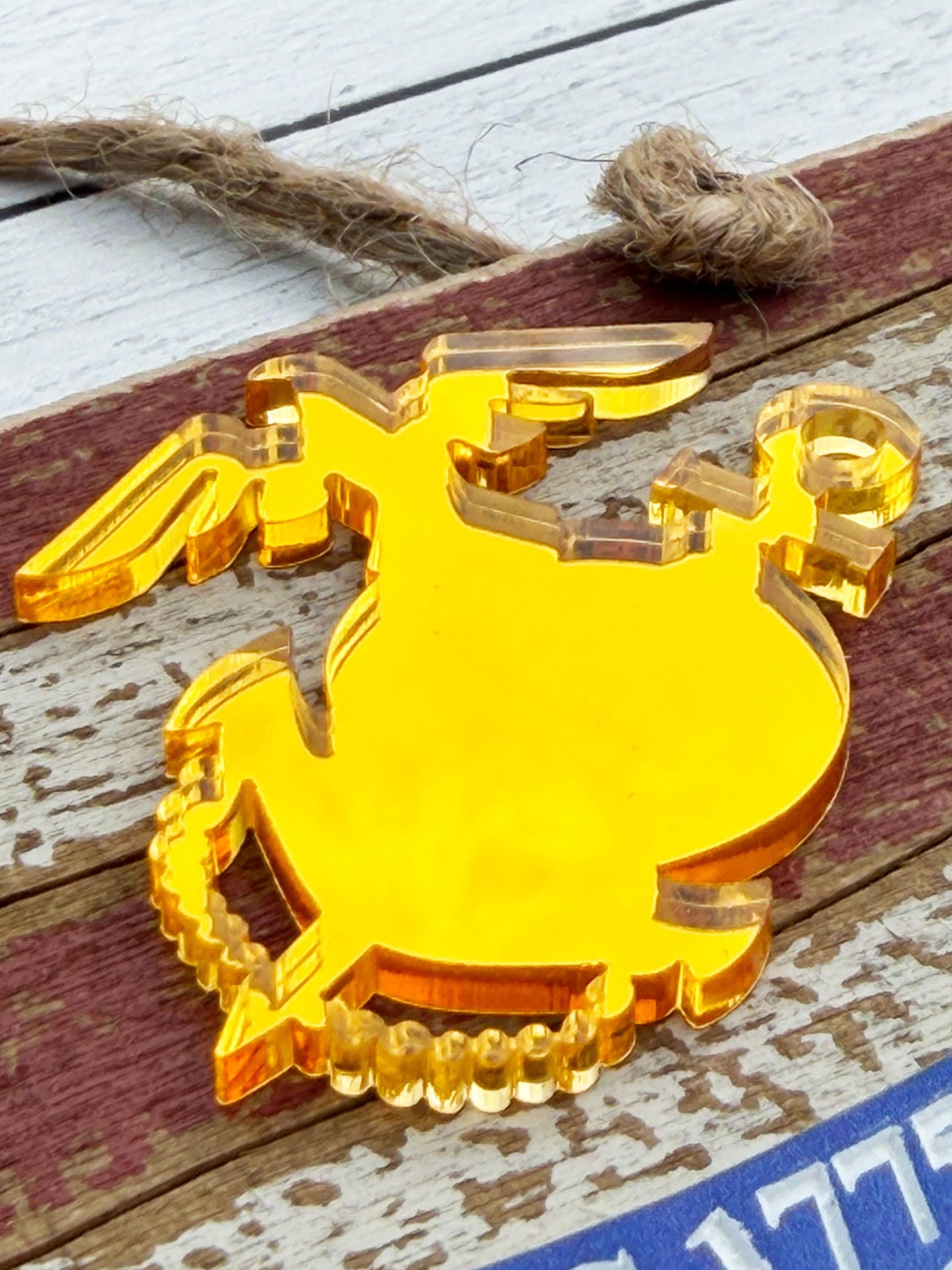 250th Marine Corps birthday | Marine Corps ornament | USMC Ornament | Marine Corps Gifts | USMC Gifts | Military Ornament | USMC Lic #286-23