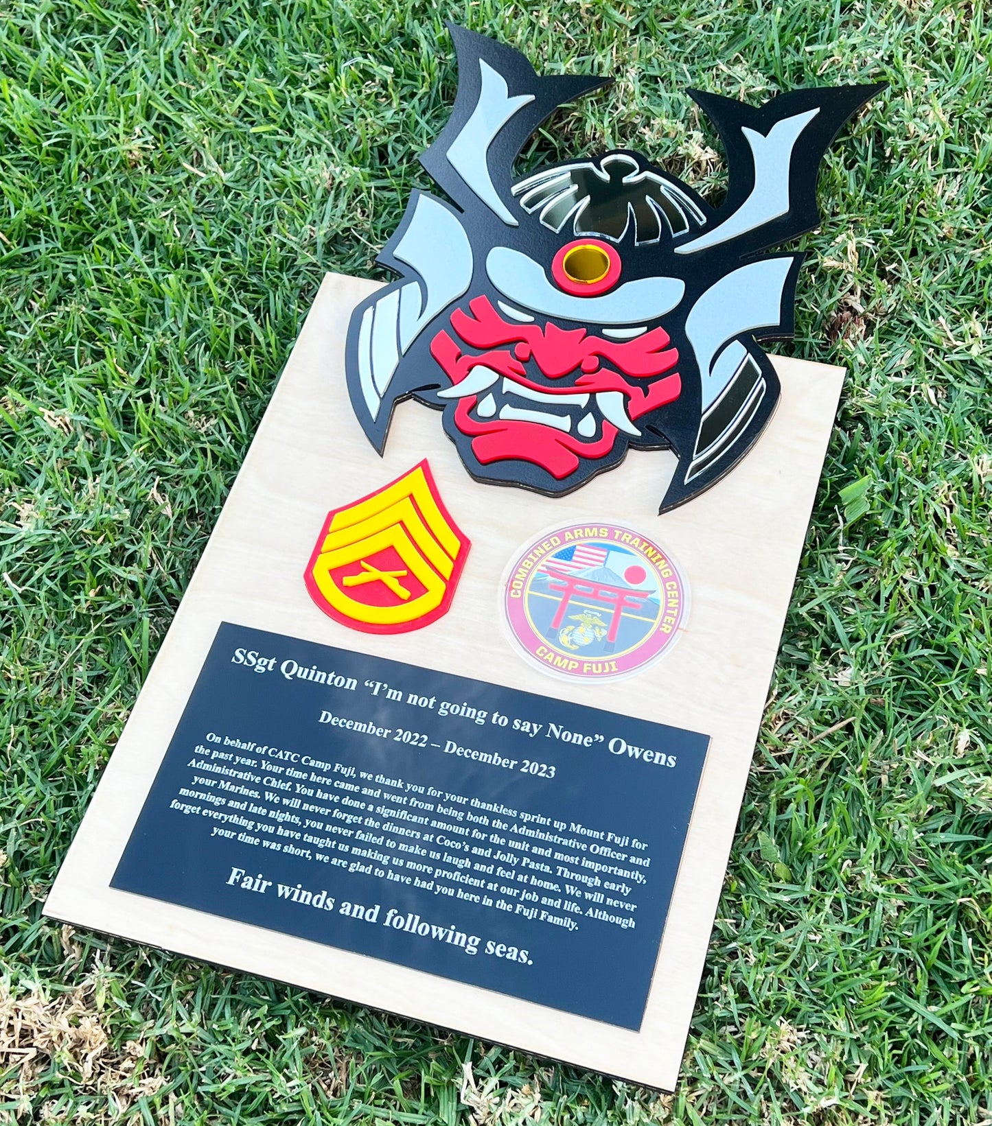 Marine corps plaques, Marine Corps retirement gift,  marine corps gift, USMC plaque, Marine retirement, Marine retired, USMC License #286-23