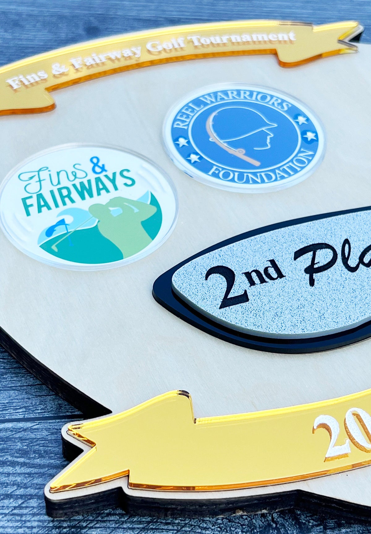 Golf tournament plaques, Golf tournament gift,  Golf Awards, Golf trophy, Winner trophy, Winner plaque, Golf sign, Military Plaques