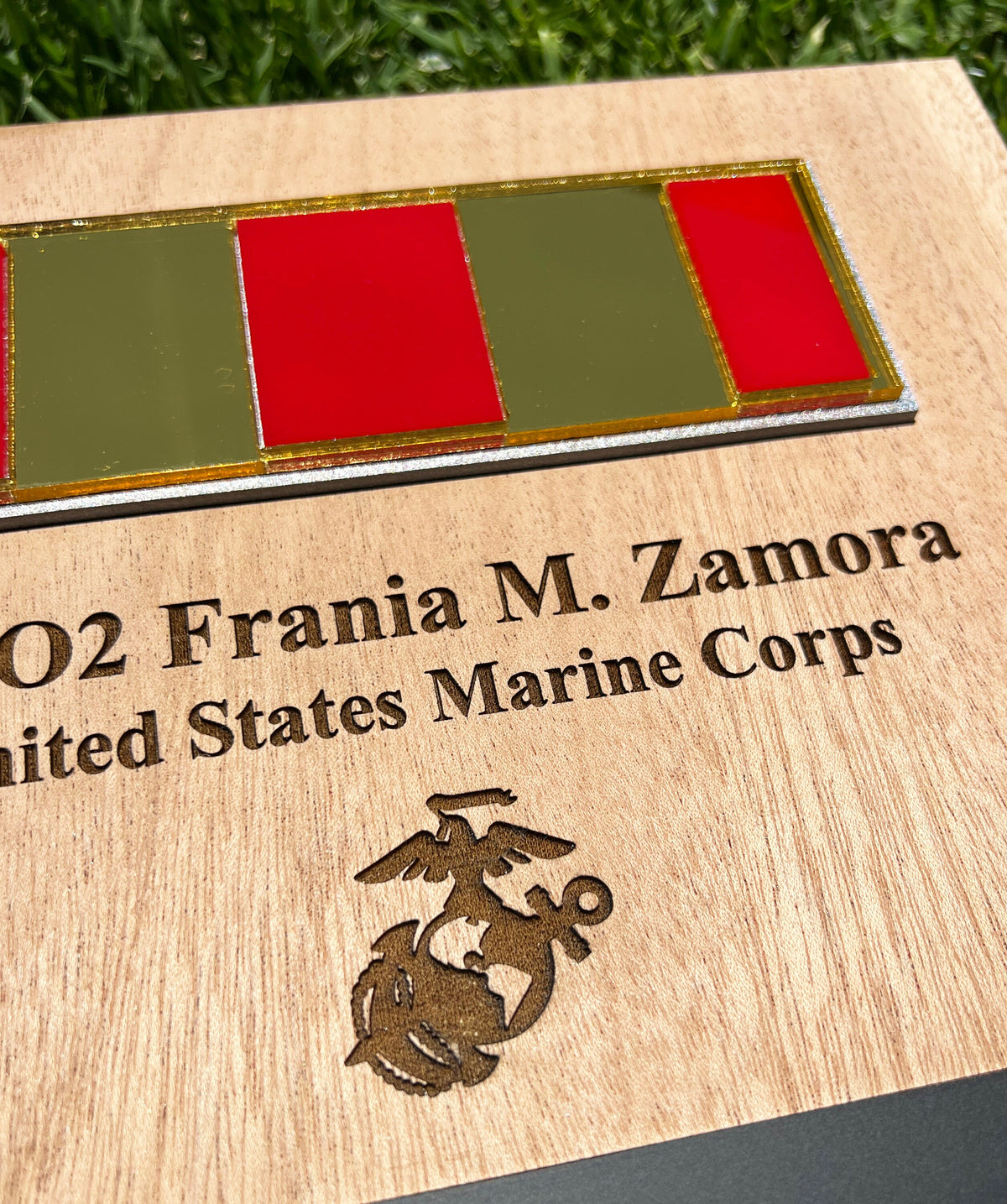 Marine Corps plaque, Marine Corps retirement gift, Marine Corps retired, Marine Corps gifts, USMC Retirement gift, USMC License #286-23