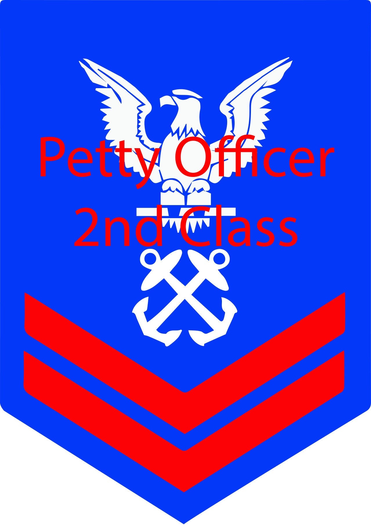 US Navy Enlisted Rank Insignia SVG - Seaman to Master Chief (Digital Download)