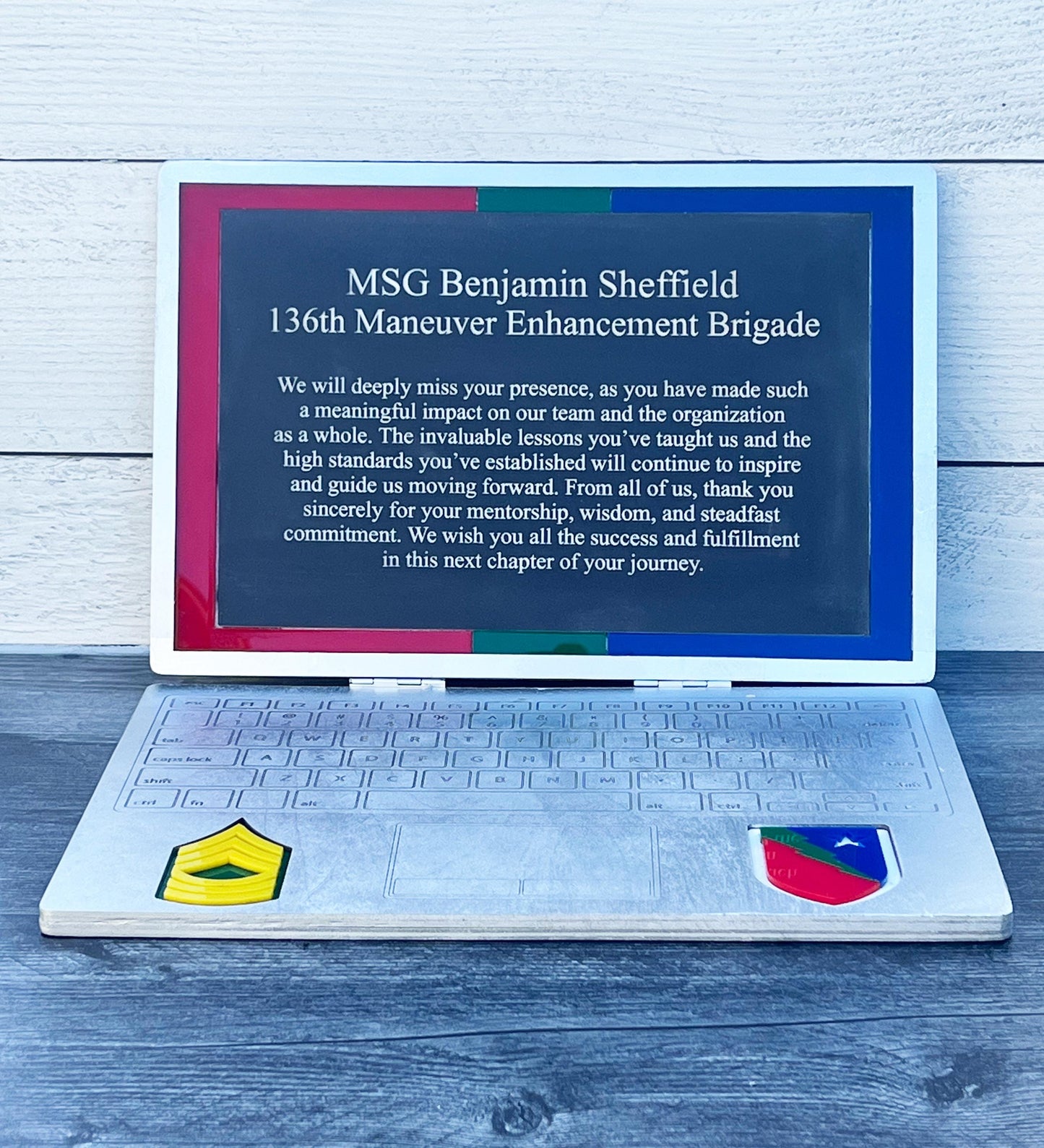 Army Plaque custom, Army Retirement gifts, Army retired plaque, Custom Army gift, Military Retirement Gifts army, Army veteran plaque gift
