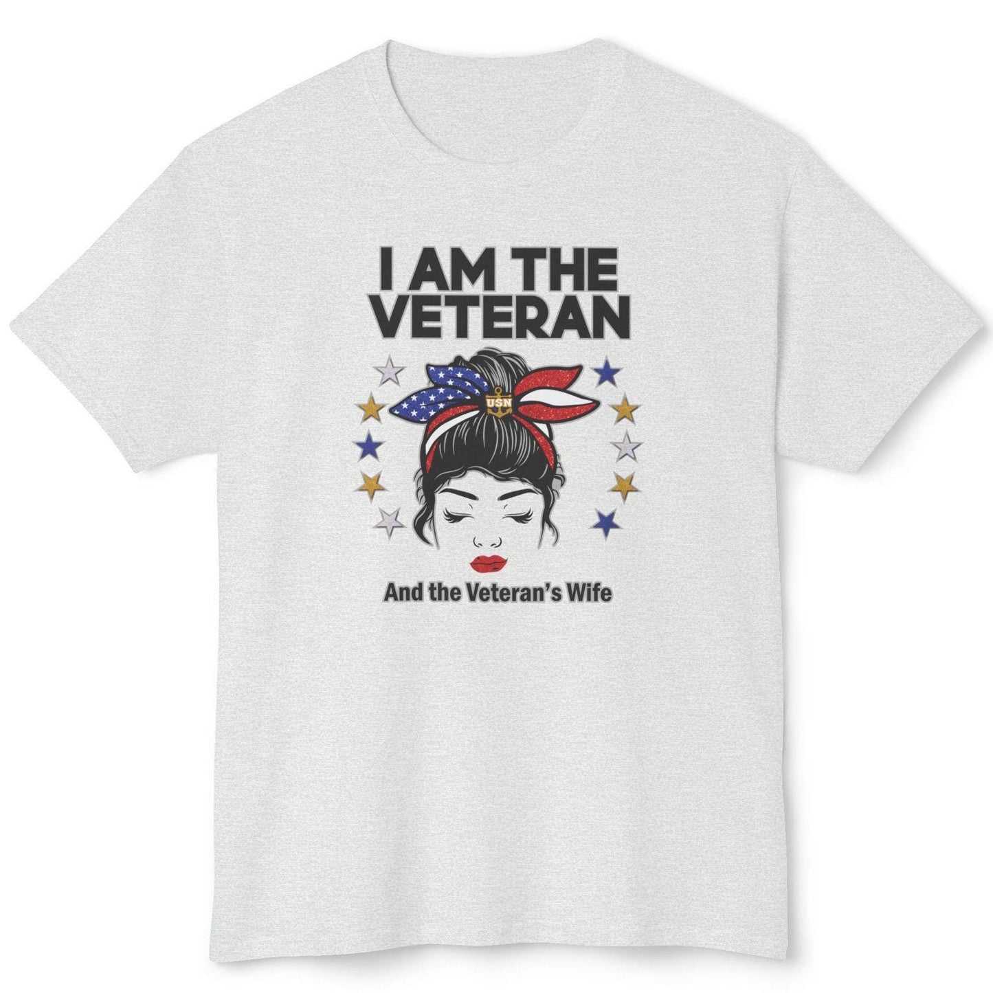Navy Proud Female Veteran shirt, Female Veteran shirt, Navy Veteran shirt, Retired Navy shirts for women, Unisex HD Cotton T-shirt