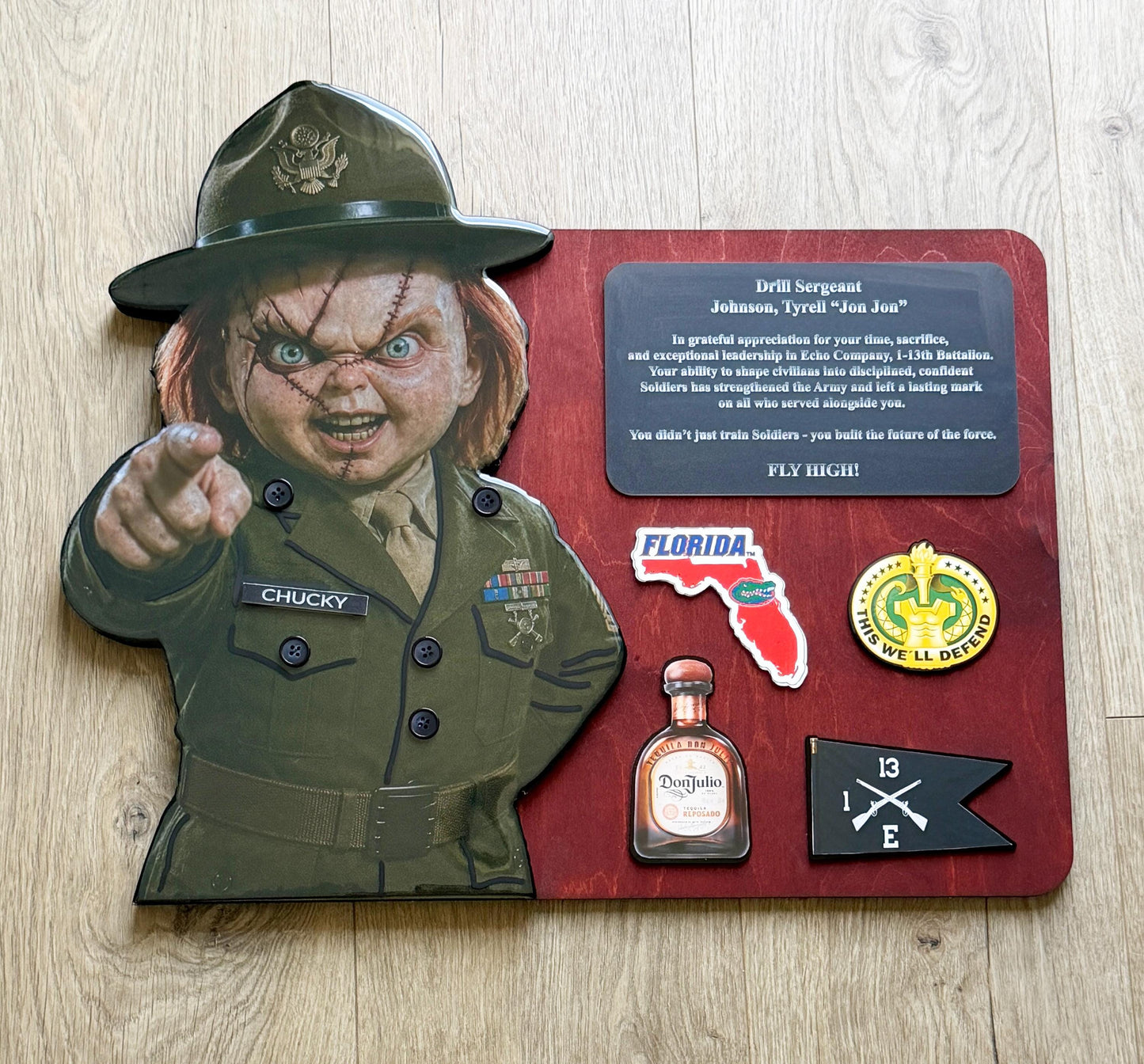 Army Plaque custom, Army Retirement gifts, Army retired plaque, Custom Army gift, Military Retirement Gifts army, Army veteran plaque gift