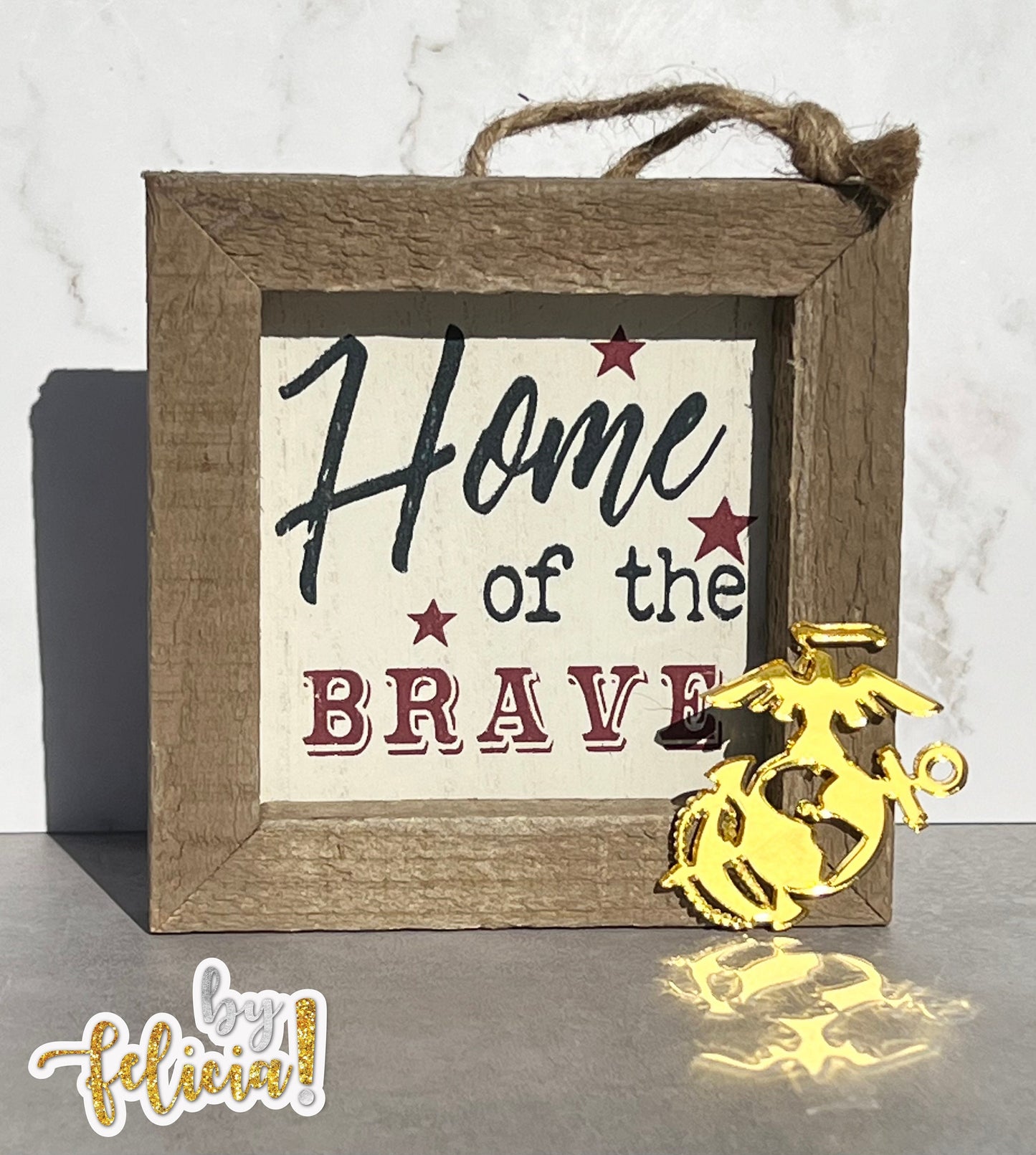 Marine Corps Ornament | EgA | USMC Ornament | Marine Corps Gifts | USMC Gifts | Military Ornament | USMC License #286-23