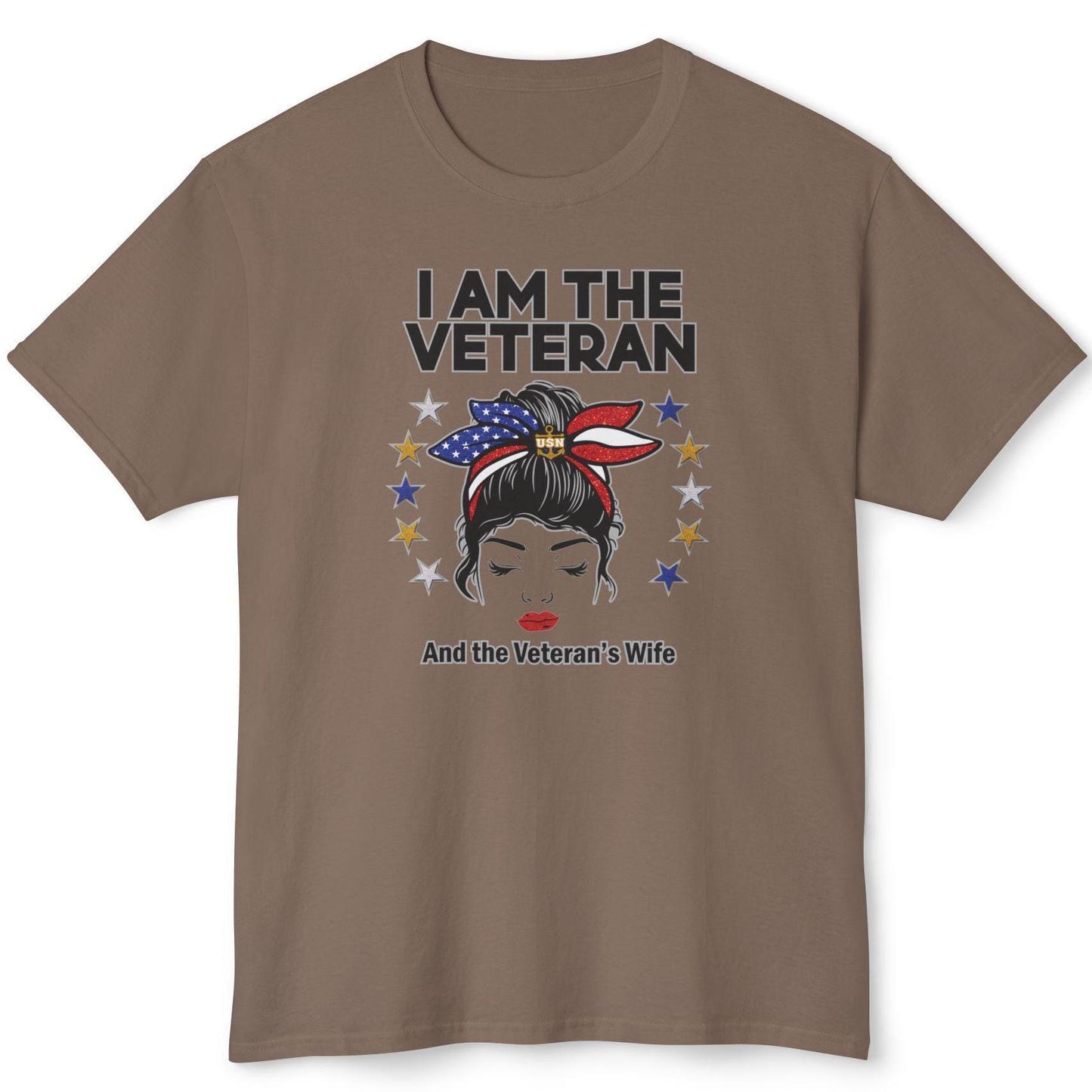 Navy Proud Female Veteran shirt, Female Veteran shirt, Navy Veteran shirt, Retired Navy shirts for women, Unisex HD Cotton T-shirt