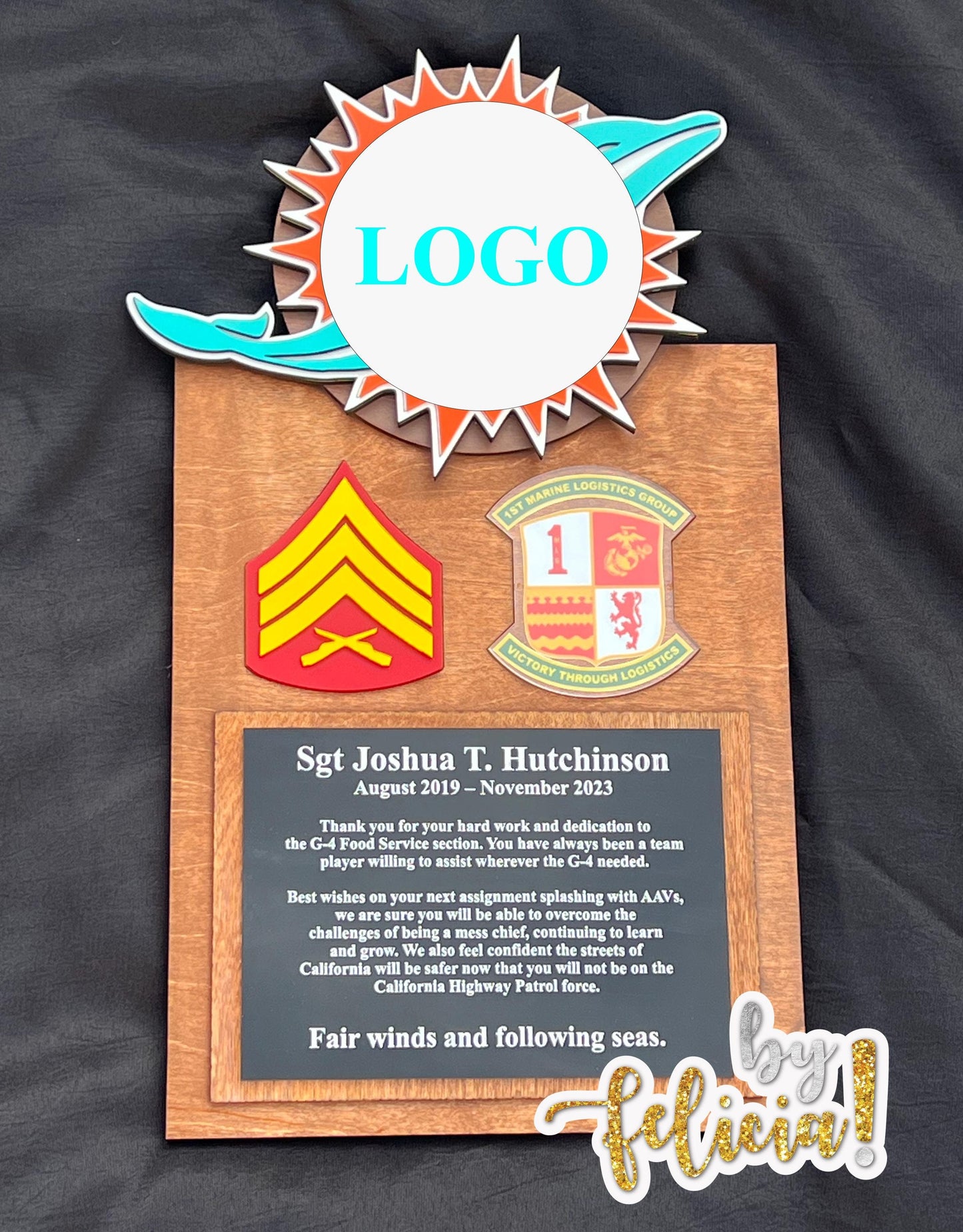 Marine corps plaques, Marine Corps retirement gift,  marine corps gift, USMC plaque, Marine retirement, Marine retired, USMC License #286-23