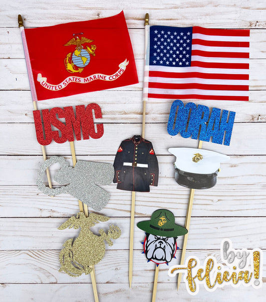 Marines Party Decorations | Marine Corps Party supplies | Marine Corps Ball | USMC Party decorations | | USMC License #286-23