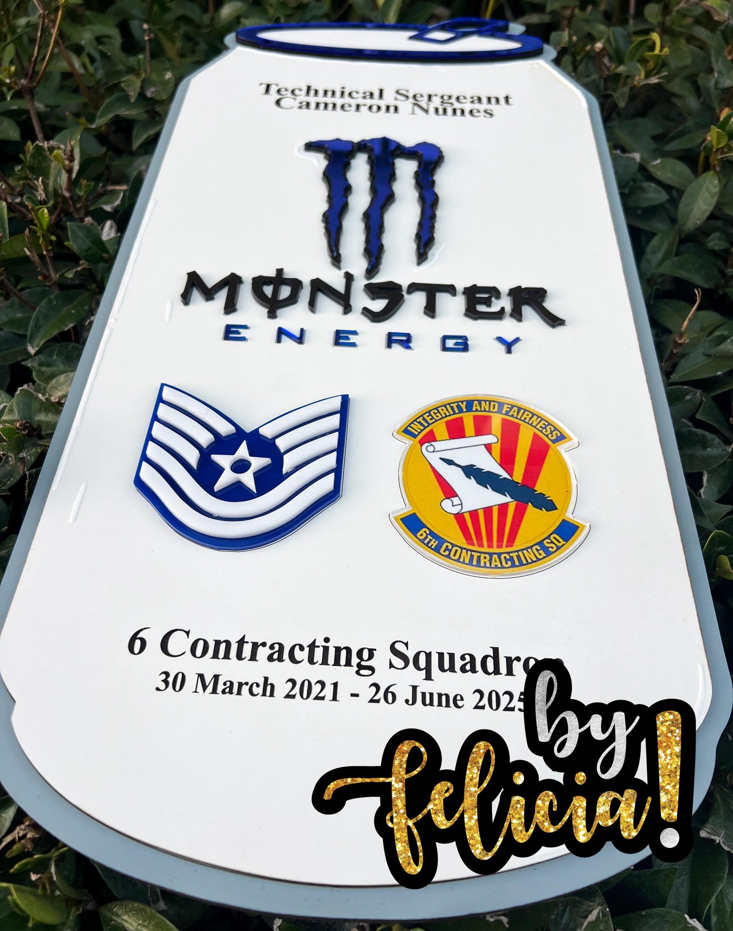 Custom Plaque Order