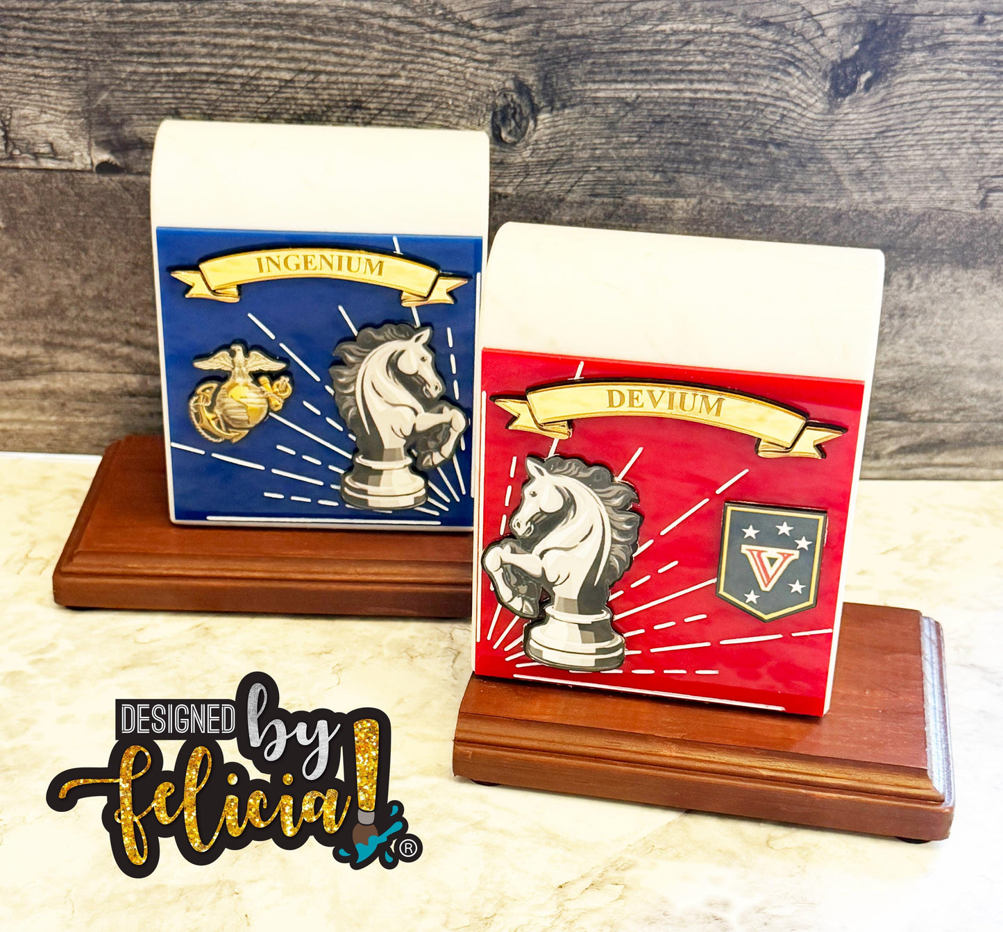Marine corps plaques, Marine Corps retirement gift,  Marble bookends, USMC plaque, Marine retirement, Marine retired, USMC License #286-23