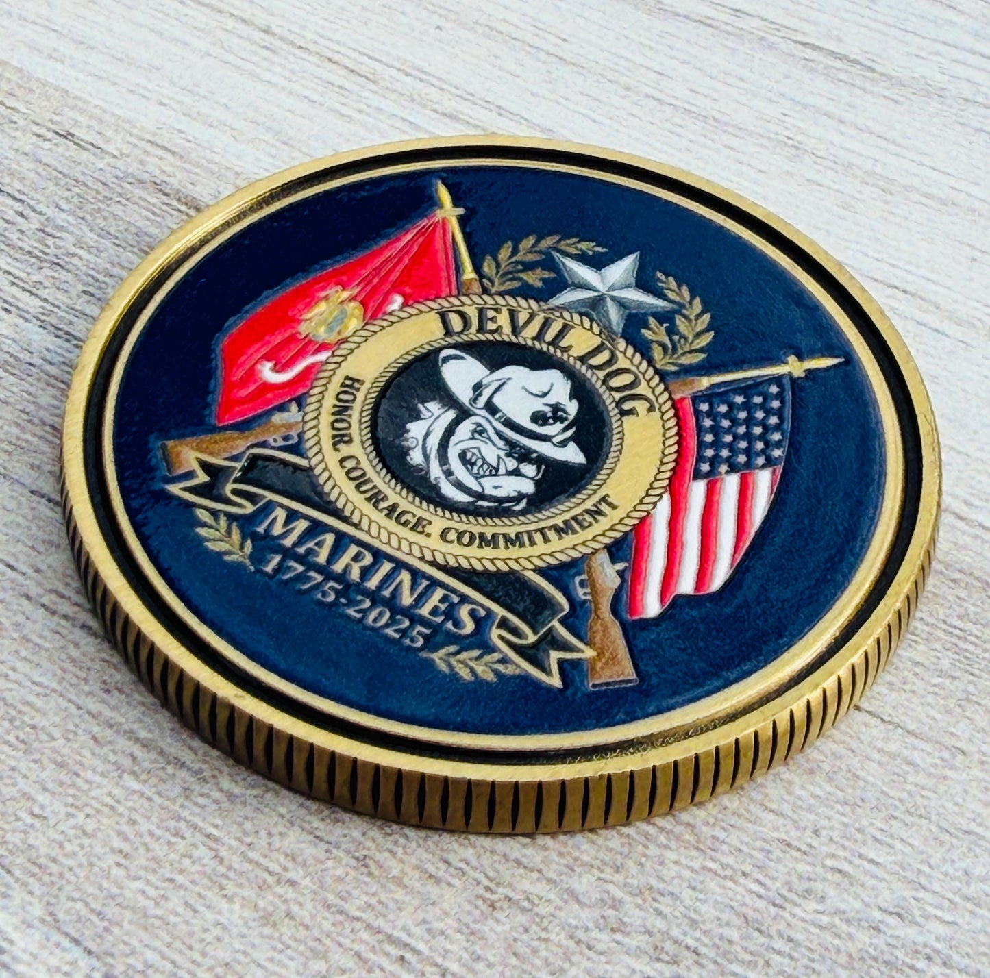 Marines 250th anniversary coin, 250th Marine Corps birthday gifts, 250 years Marine Corps