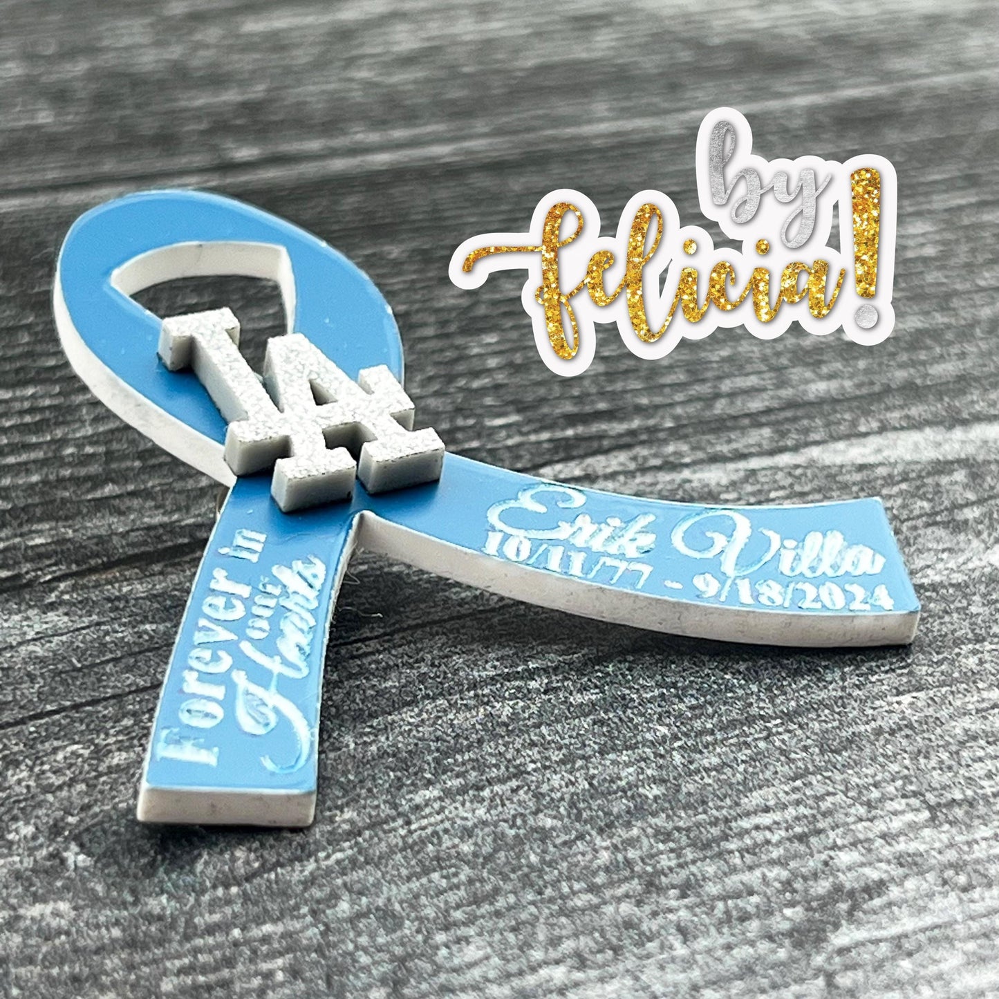 Funeral Ribbon pin, Funeral Favor, Funeral Memorial gift, Memorial ribbon for funerals, Funeral Momento, Custom funeral ribbon, Funeral gift