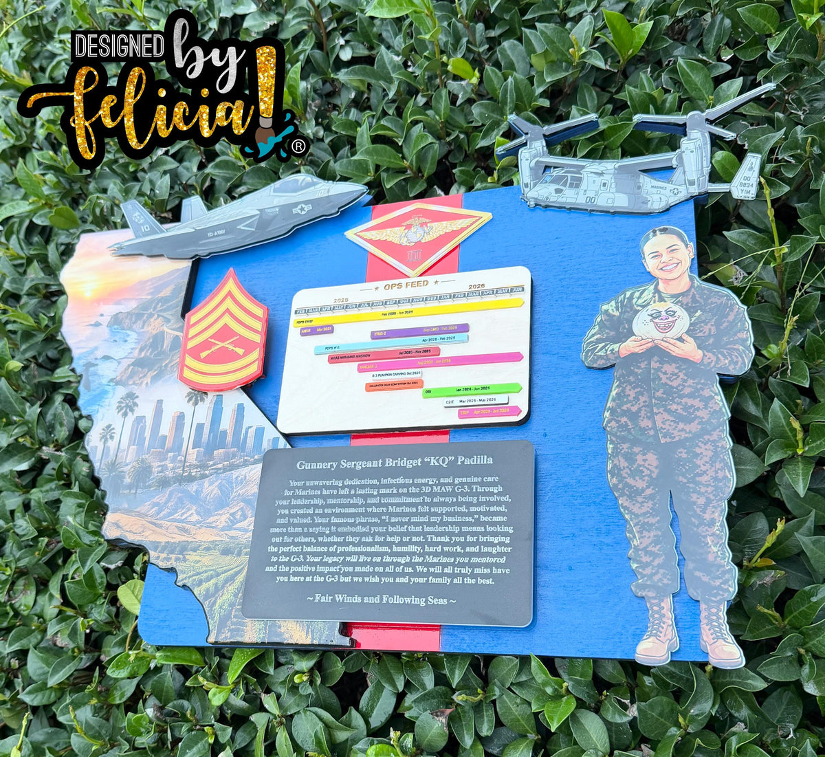 Custom Plaque Order