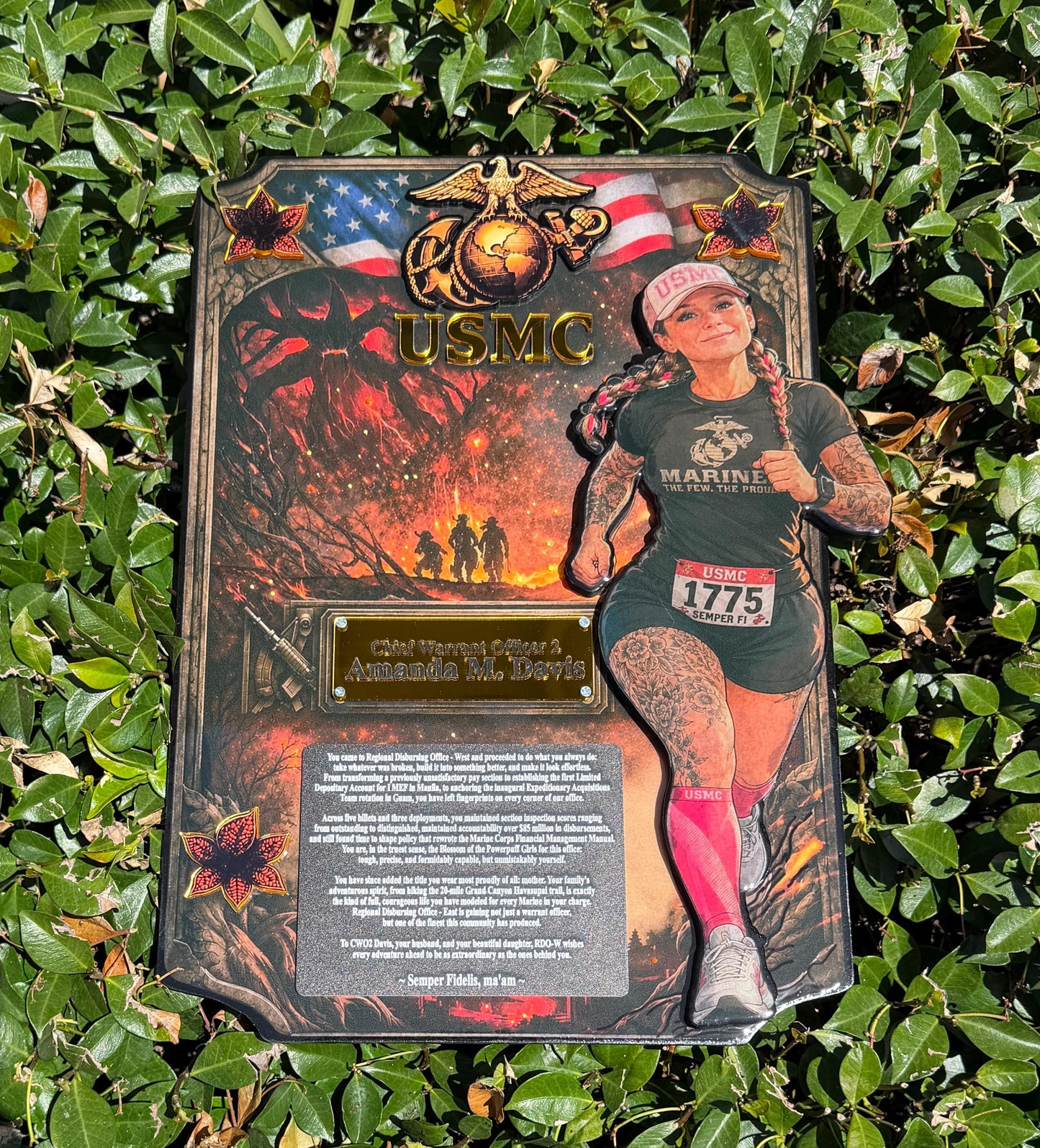Custom Plaque Order