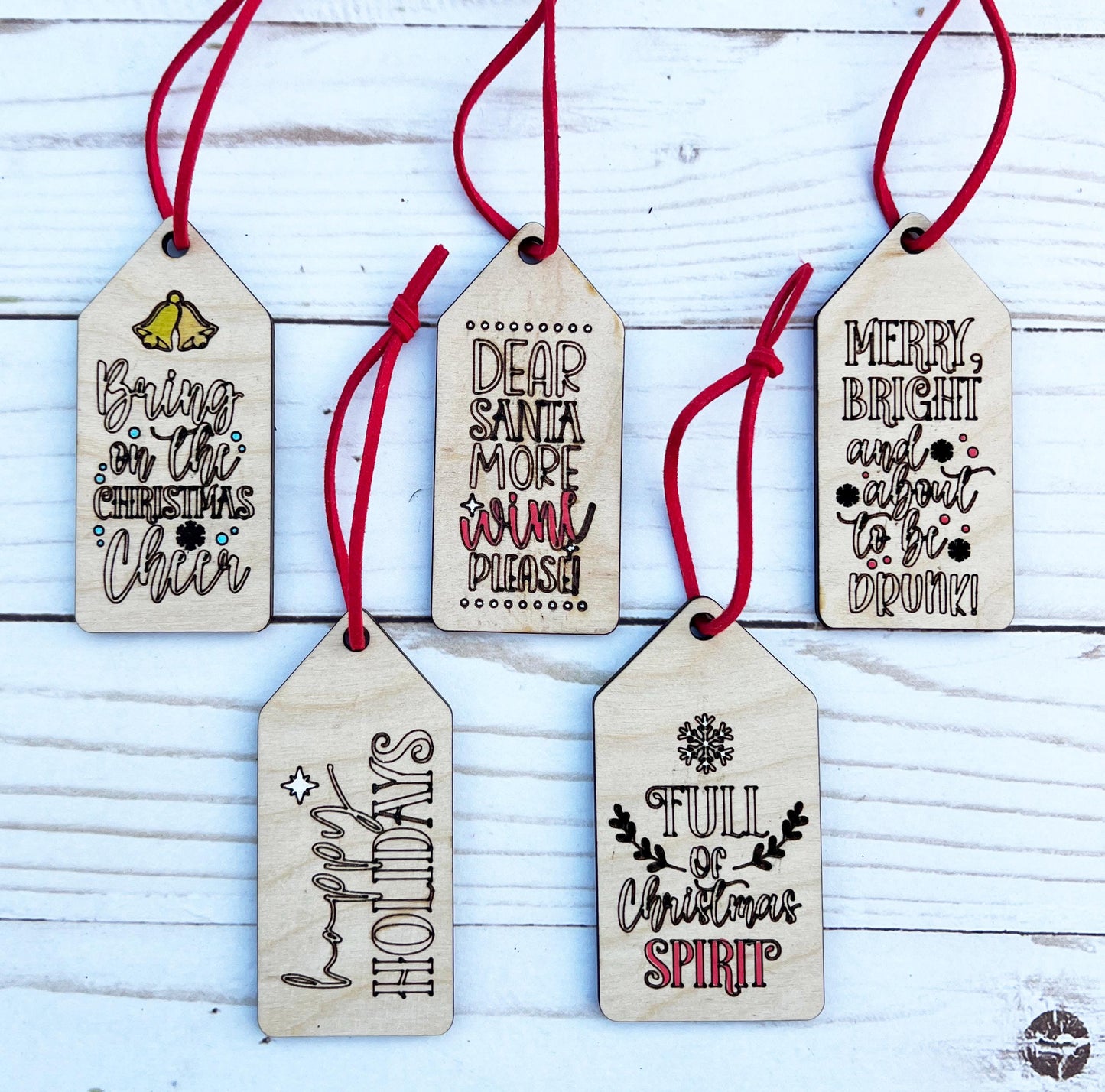 Wine tags Christmas, Wine tags personalized, Custom wine tags, Christmas wine labels, Christmas wine tags and ribbon, Holiday wine tag